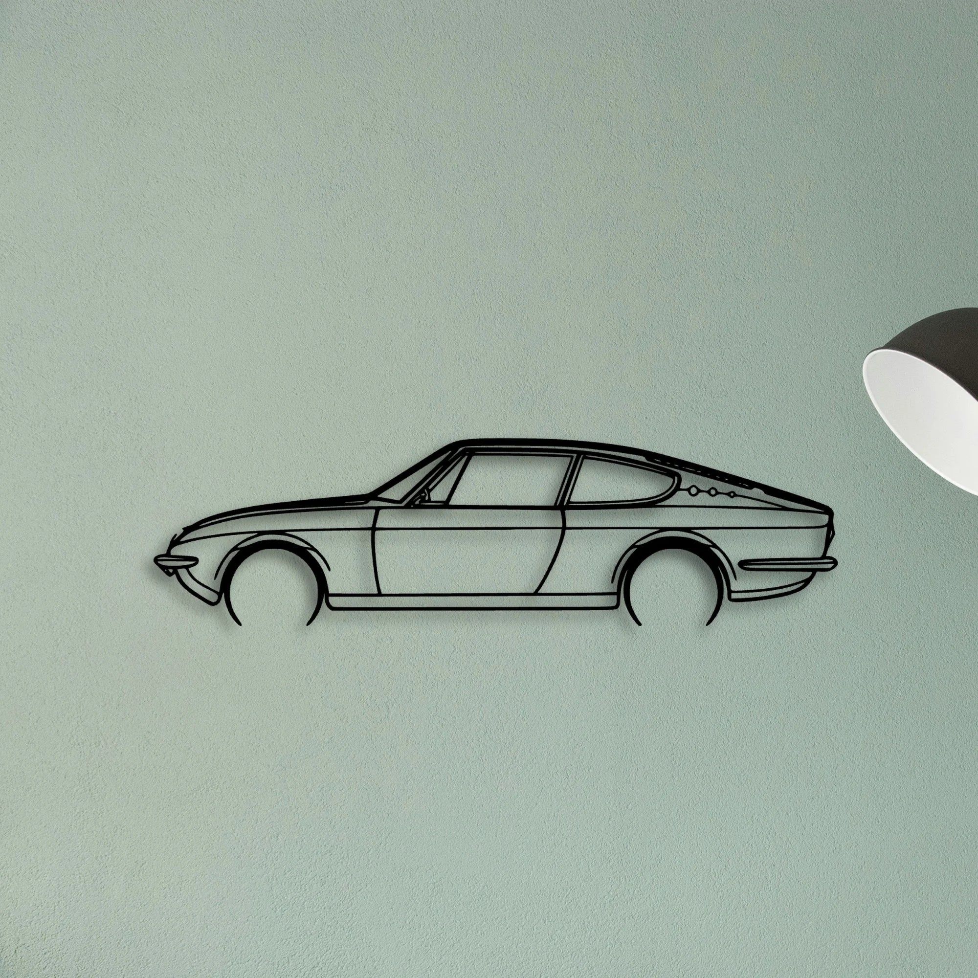 125S 1969 Classic Silhouette Metal Wall Art - Tinvibe