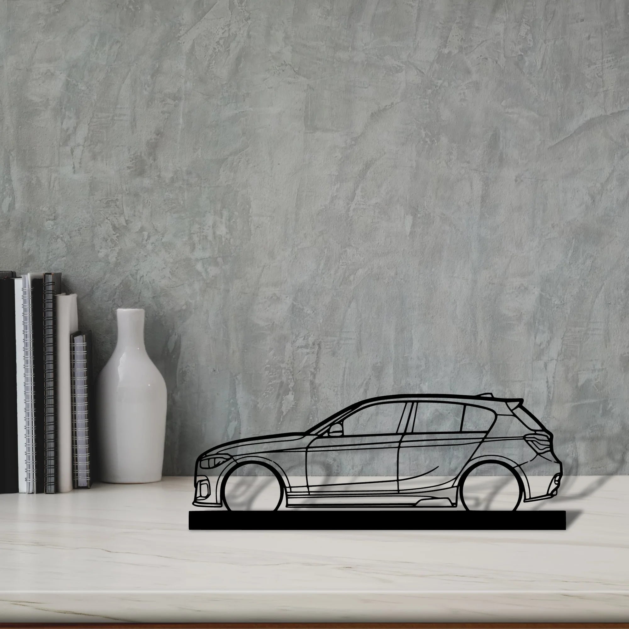 140i-f20 Silhouette Metal Art Stand - Tinvibe
