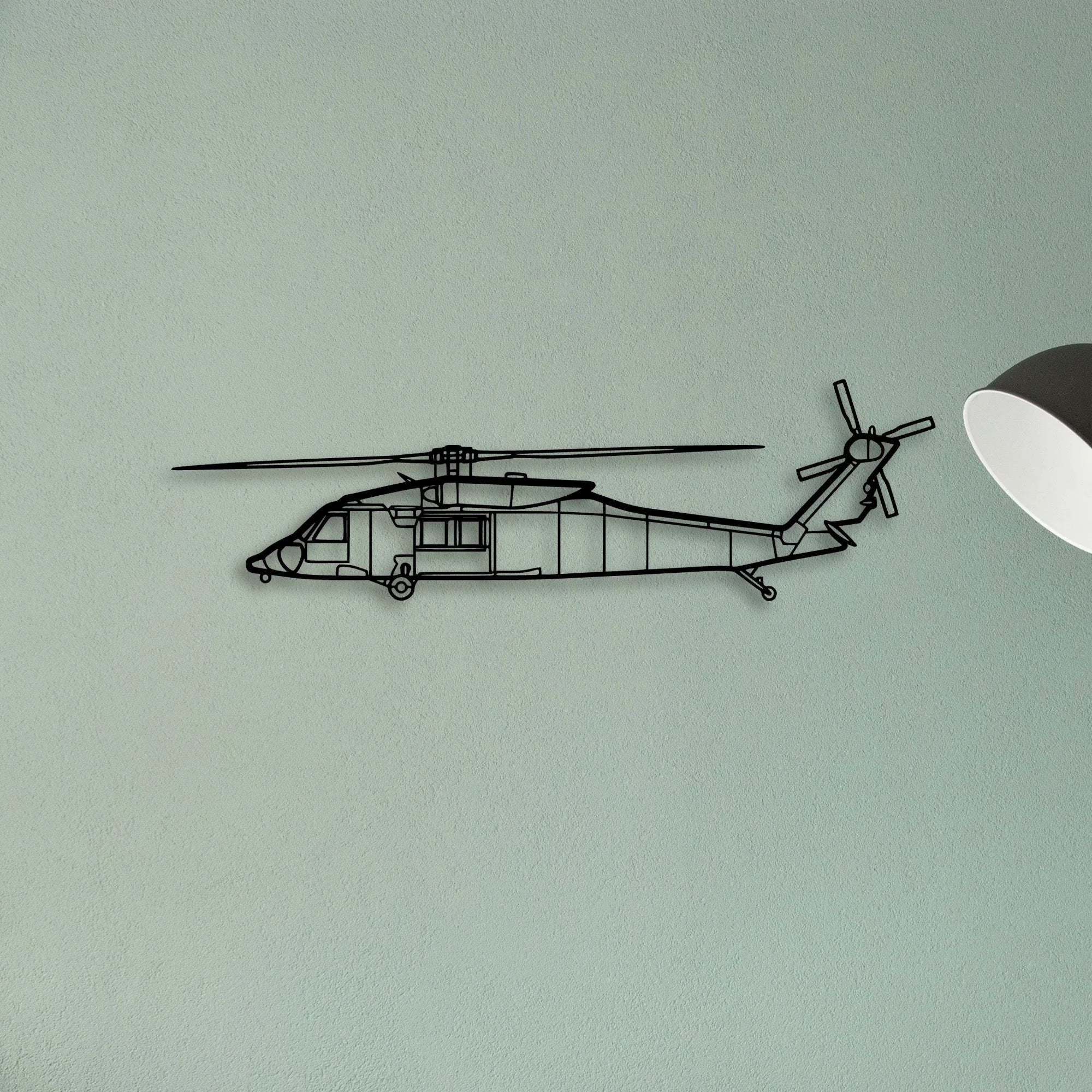 170B 2 Classic Aircraft Silhouette Metal Wall Art - Tinvibe