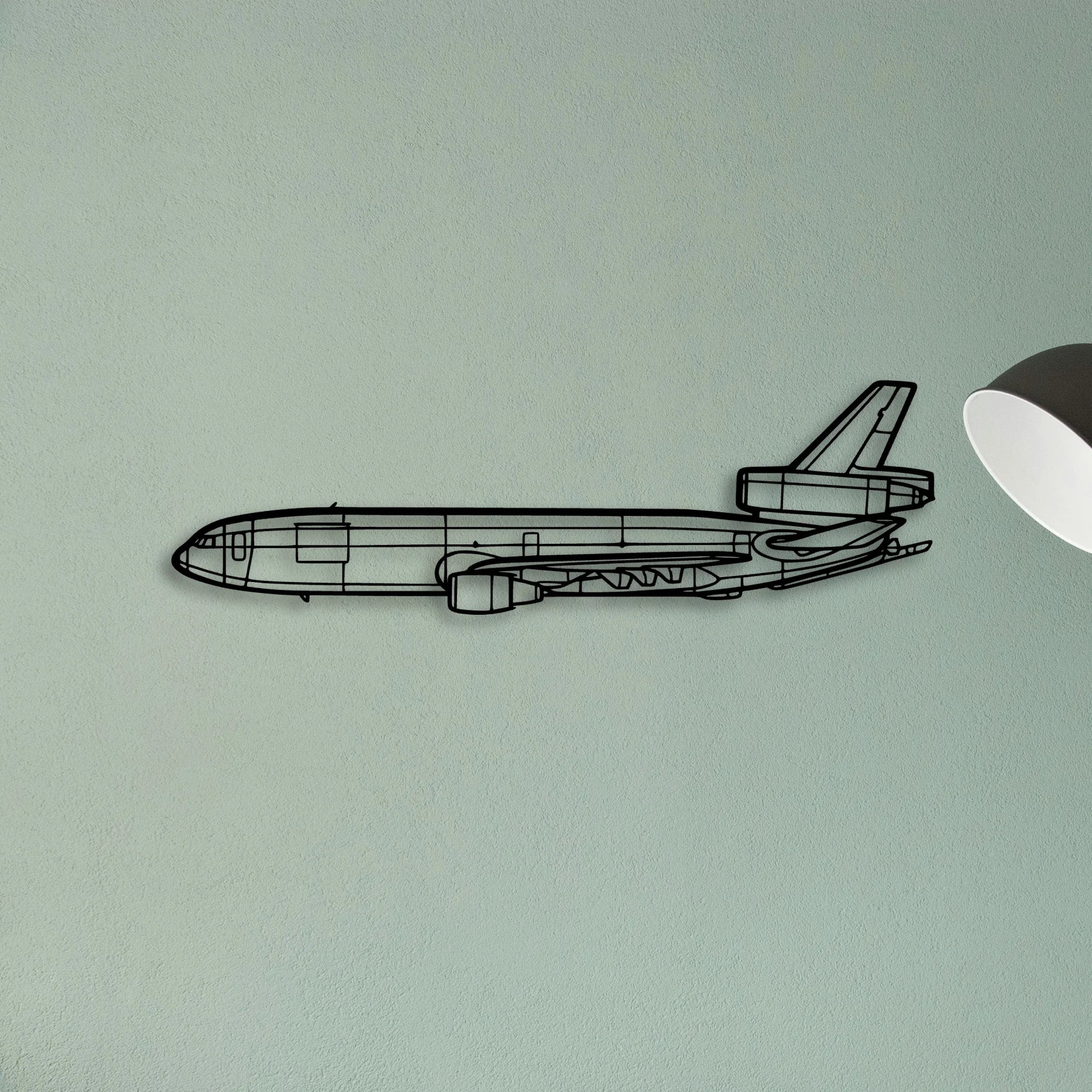 180 Skywagon 2 Classic Aircraft Silhouette Metal Wall Art - Tinvibe
