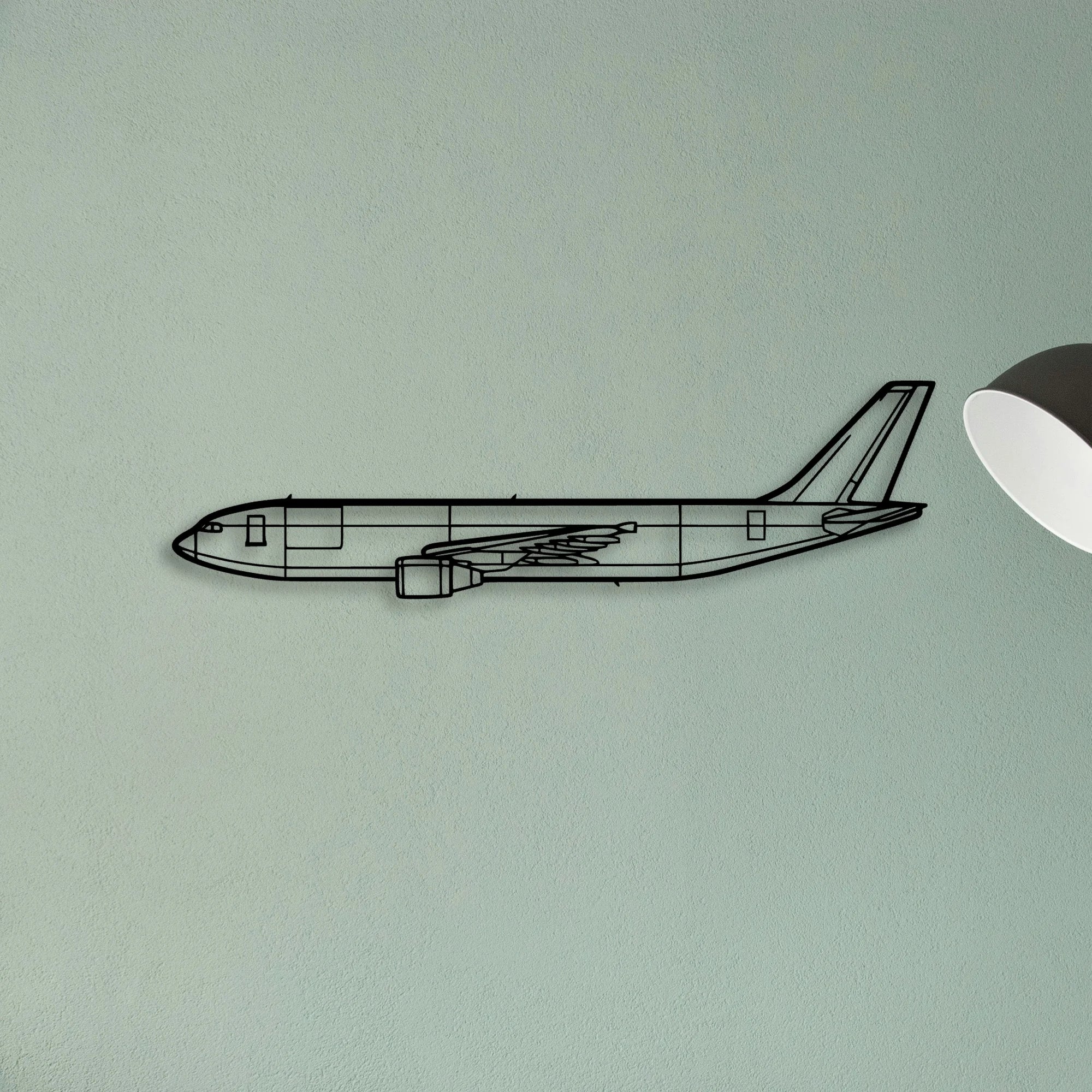210 Centurion Classic Aircraft Silhouette Metal Wall Art - Tinvibe