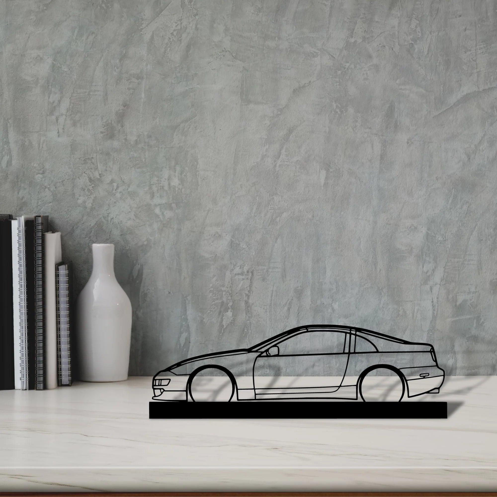 300zx Silhouette Metal Art Stand - Tinvibe