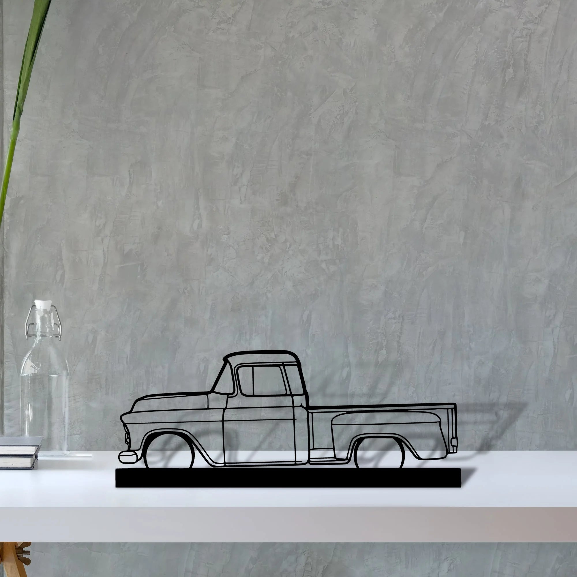 3100-1957 Silhouette Metal Art Stand - Tinvibe
