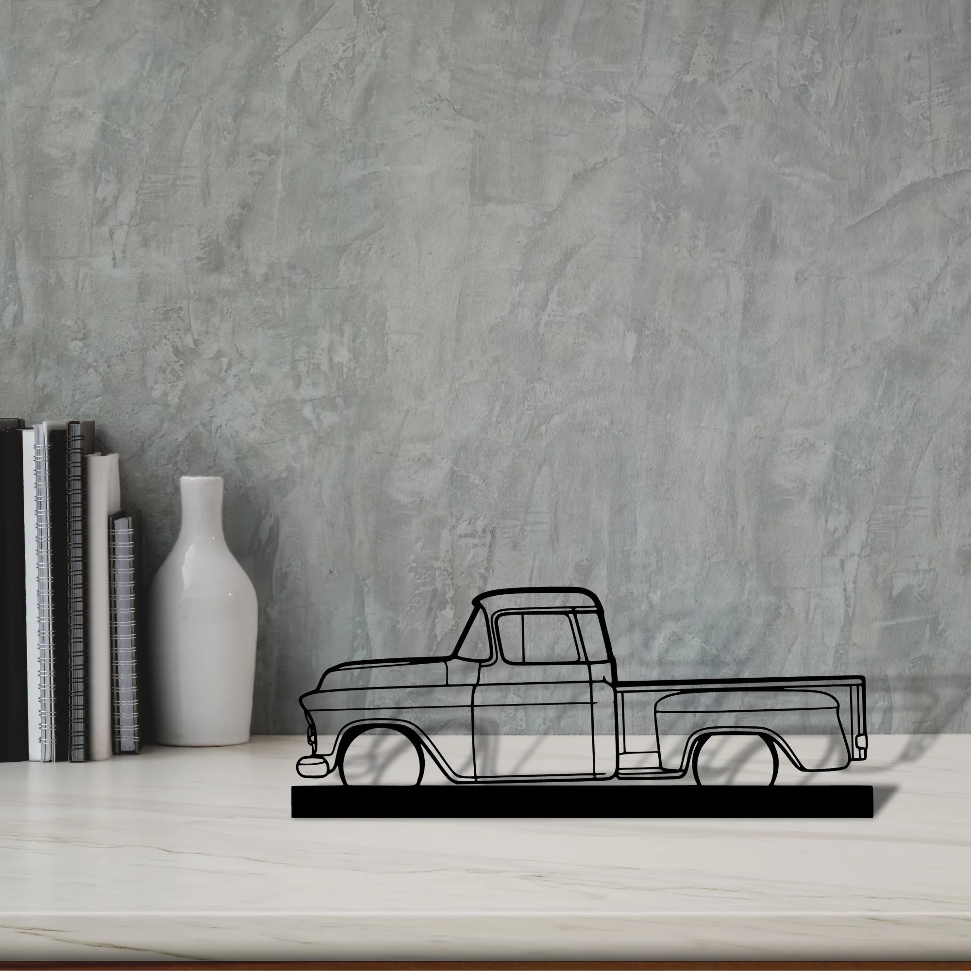 3100-1957 Silhouette Metal Art Stand - Tinvibe