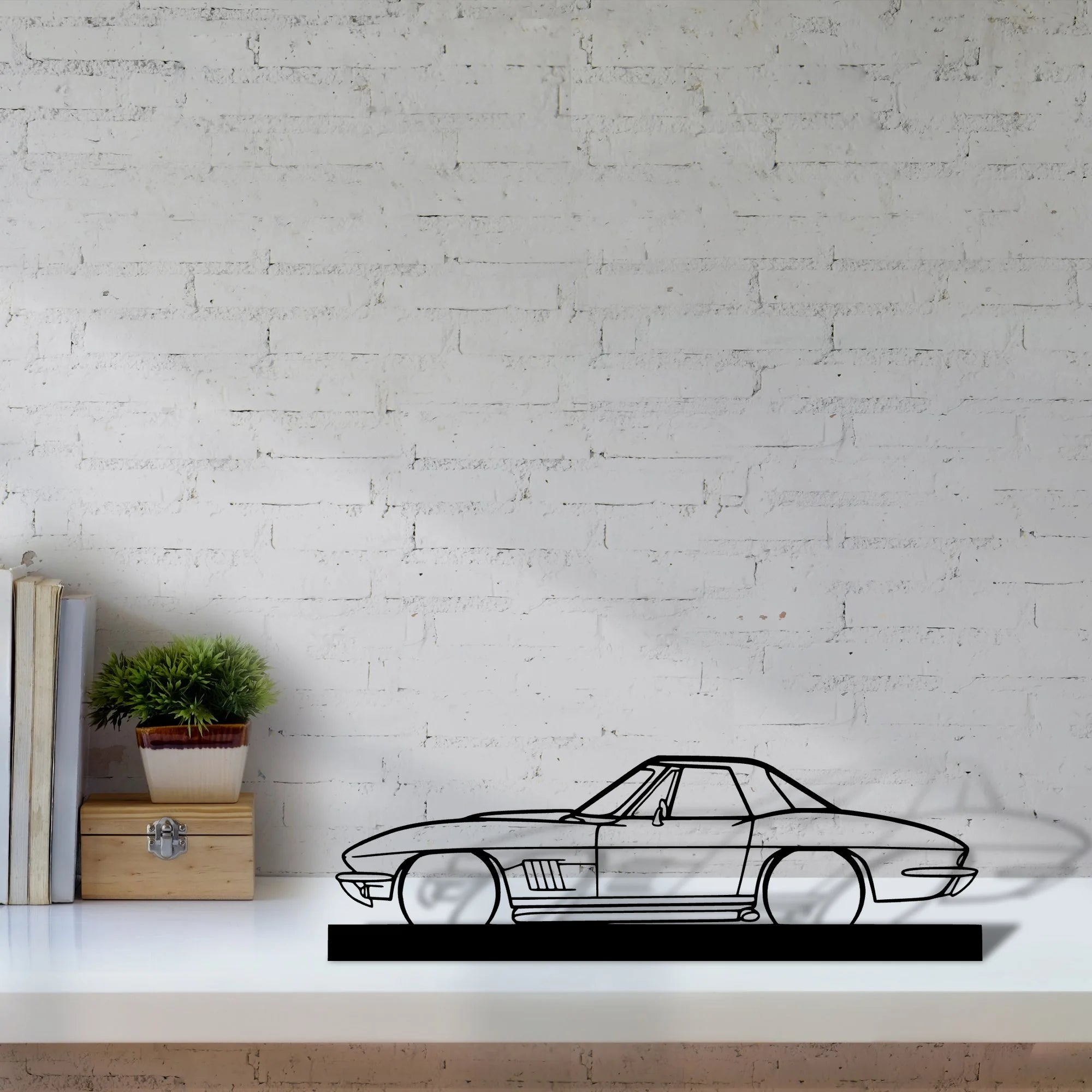 327-1967 Silhouette Metal Art Stand - Tinvibe
