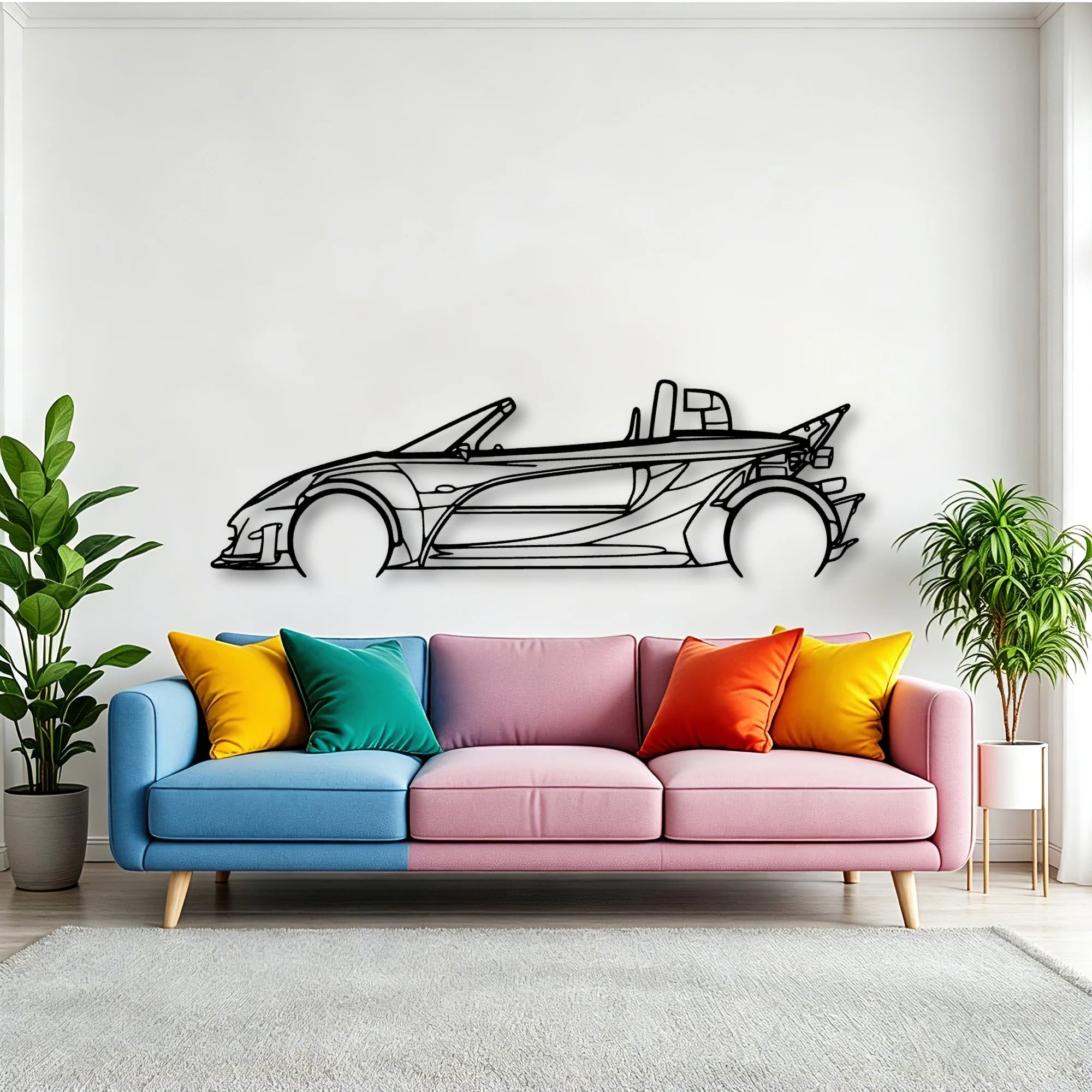 340R 2002 Classic Silhouette Metal Wall Art - Tinvibe