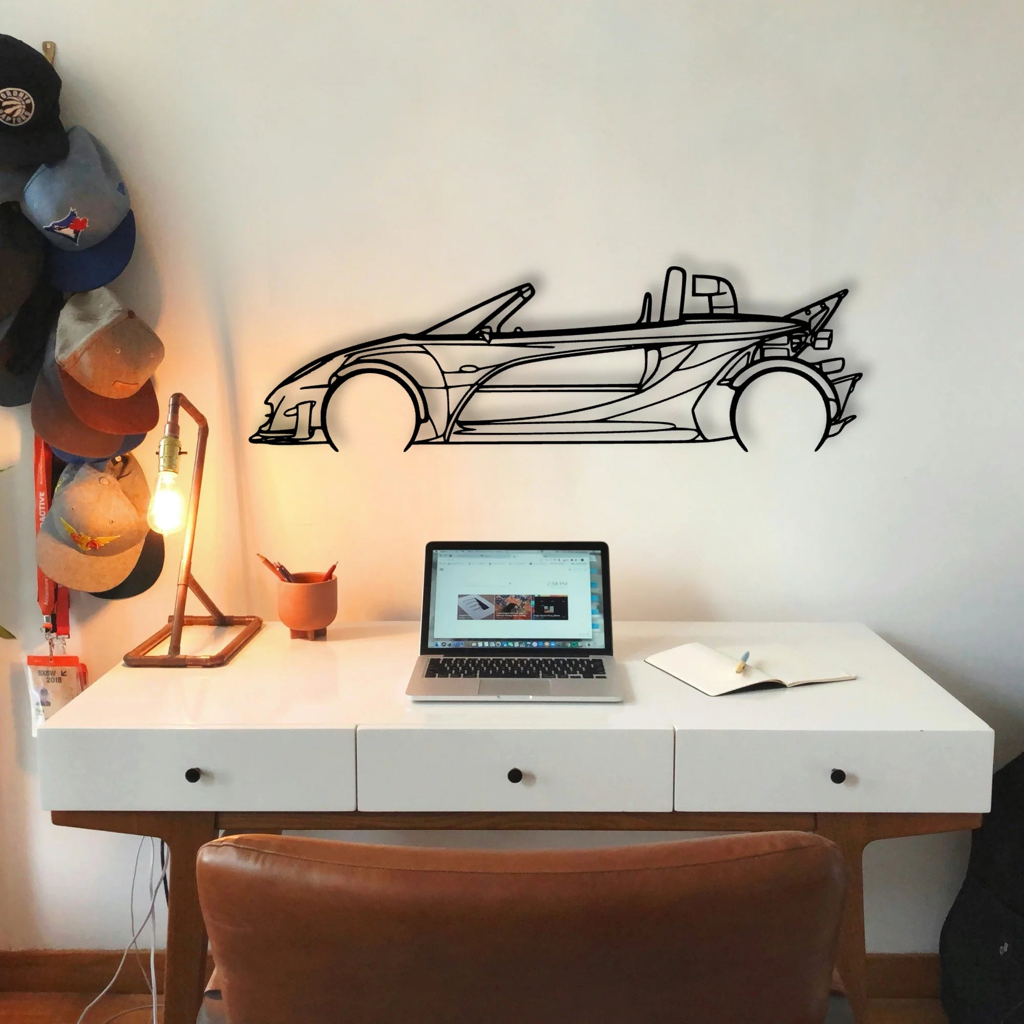 340R 2002 Classic Silhouette Metal Wall Art - Tinvibe