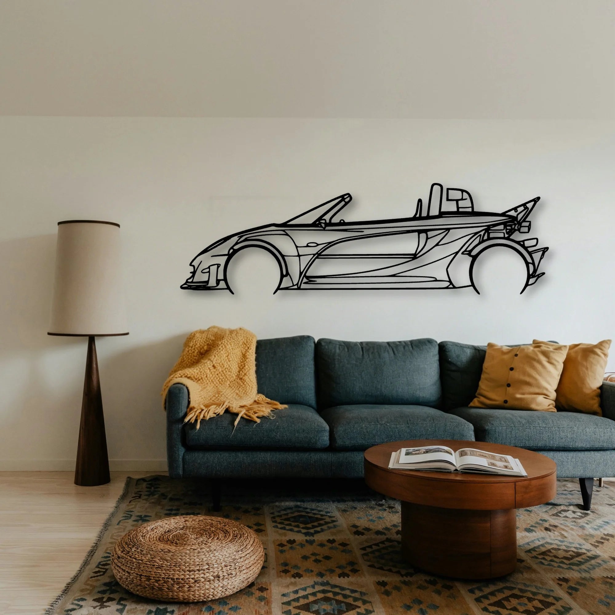 340R 2002 Classic Silhouette Metal Wall Art - Tinvibe