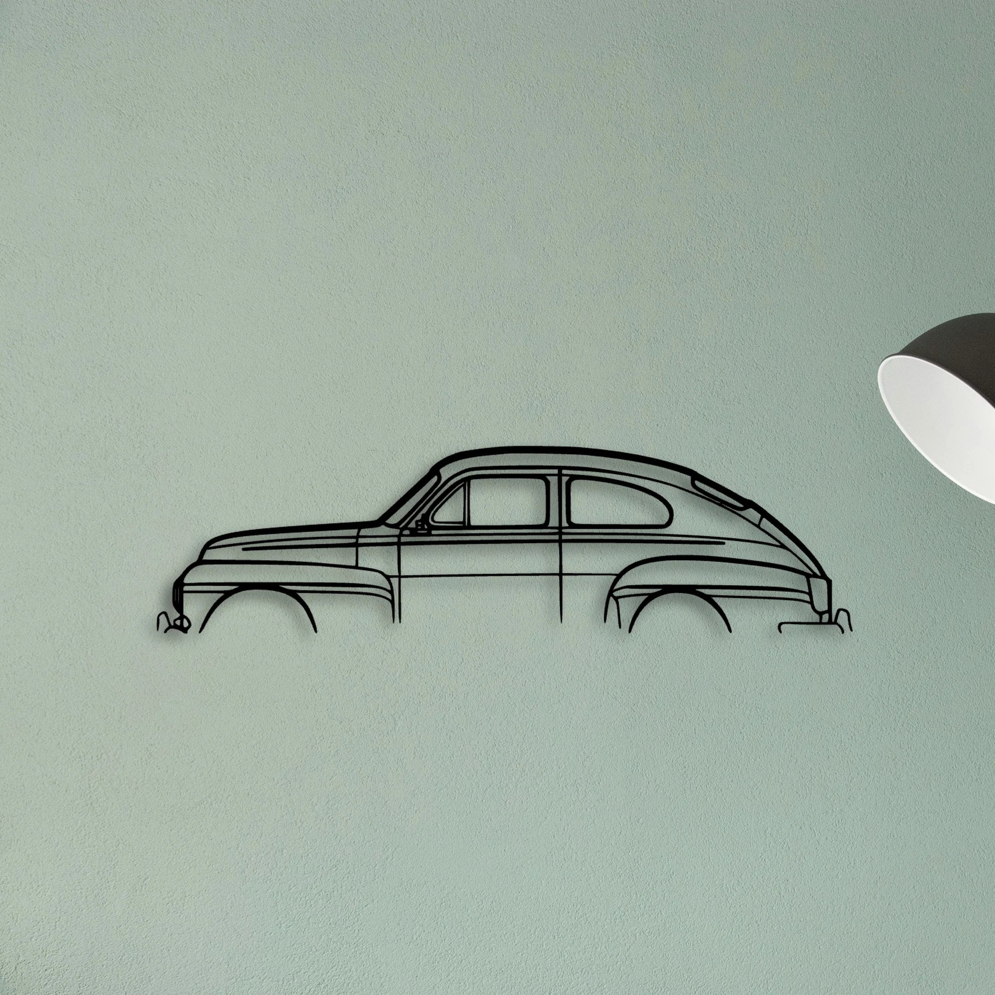 544 Classic Silhouette Metal Wall Art - Tinvibe
