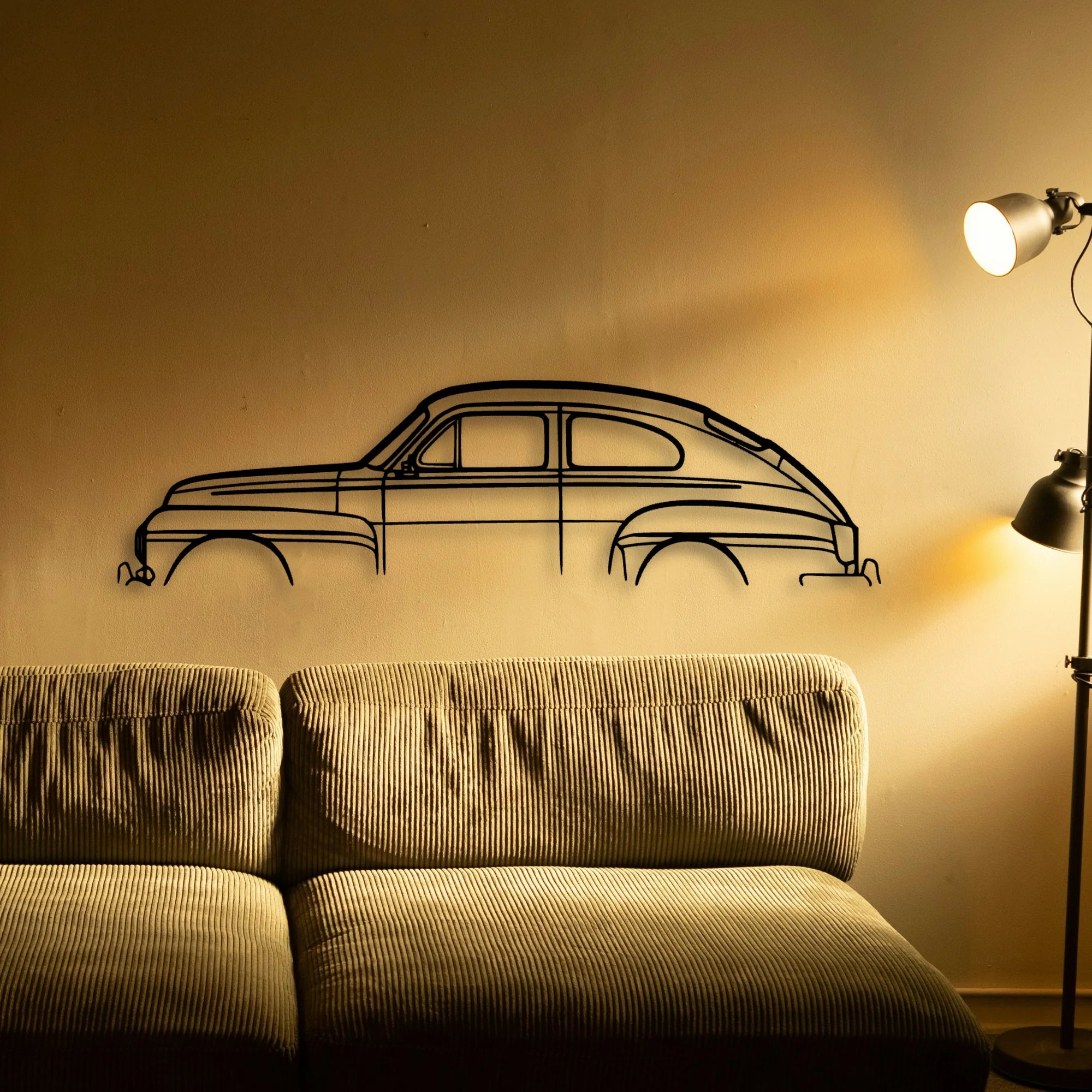 544 Classic Silhouette Metal Wall Art - Tinvibe