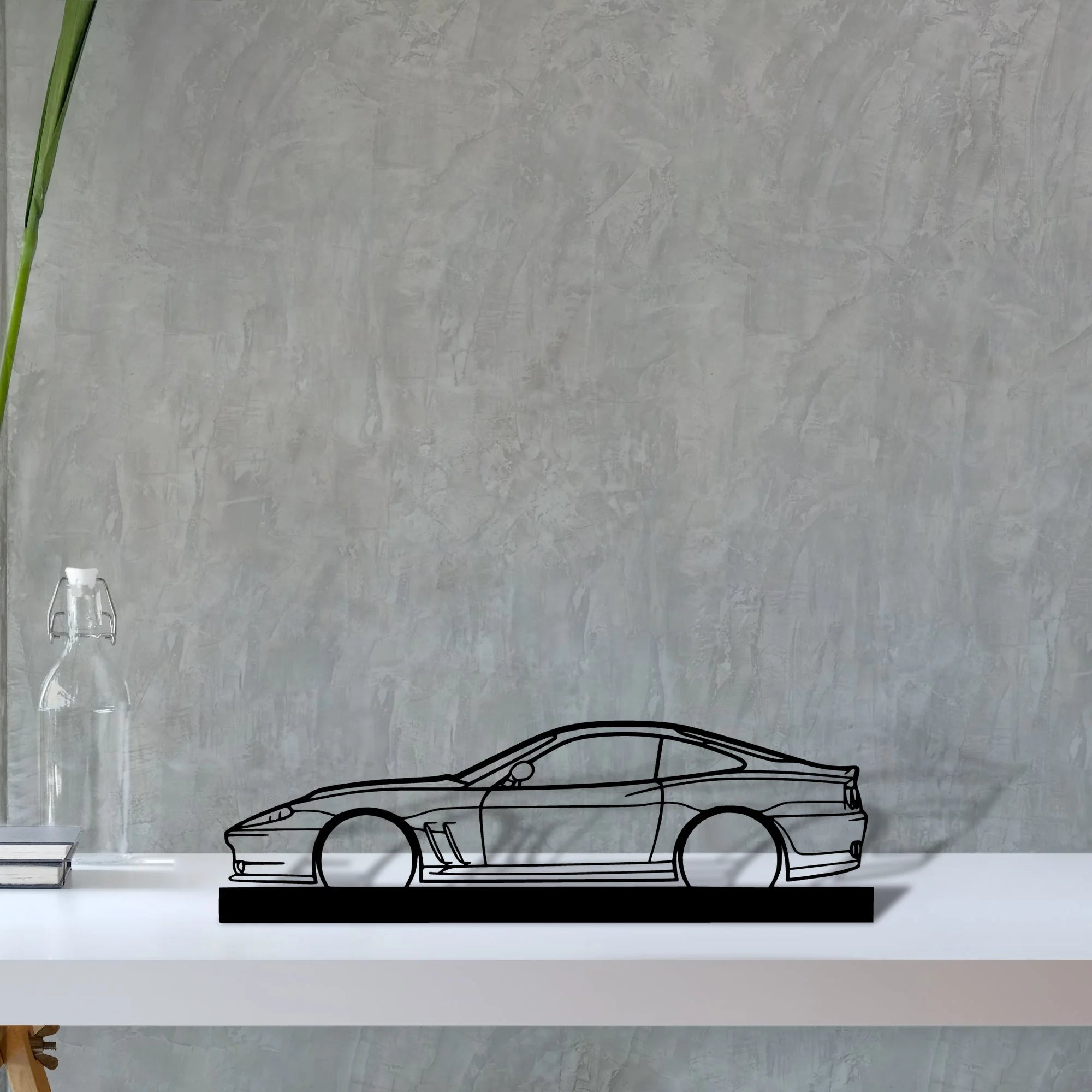 550-maranello Silhouette Metal Art Stand - Tinvibe