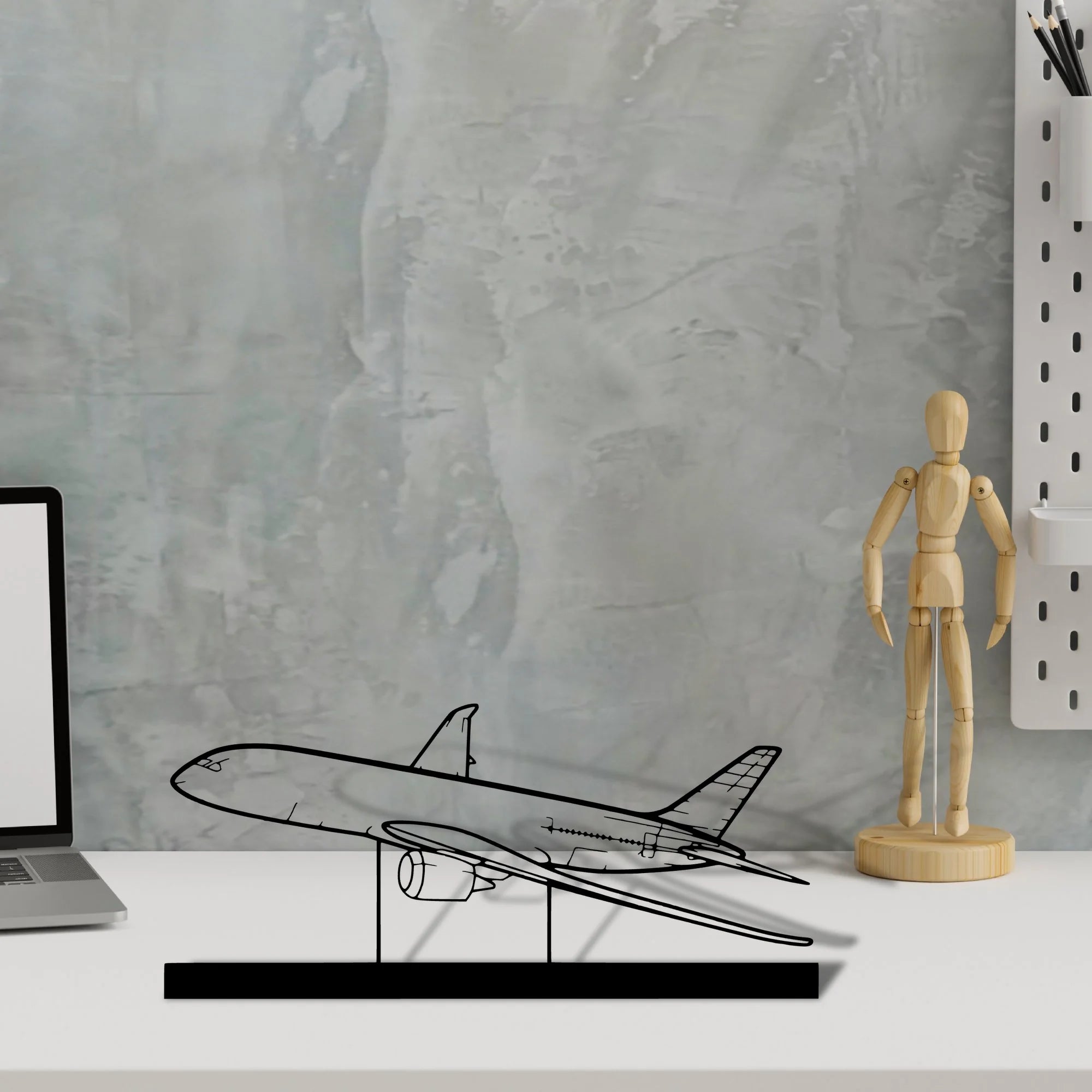 787-2 Silhouette Metal Art Stand - Tinvibe