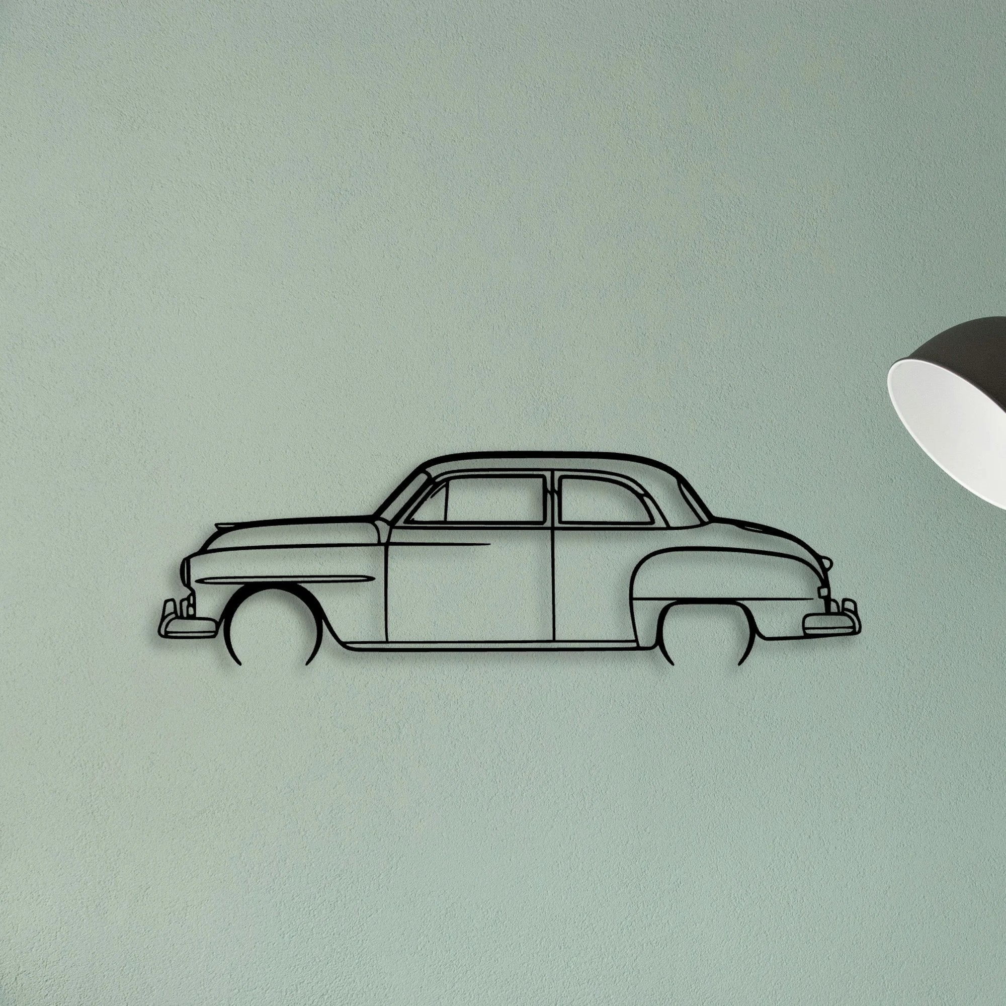 Cranbrook 1951 Classic Silhouette Metal Wall Art - Tinvibe