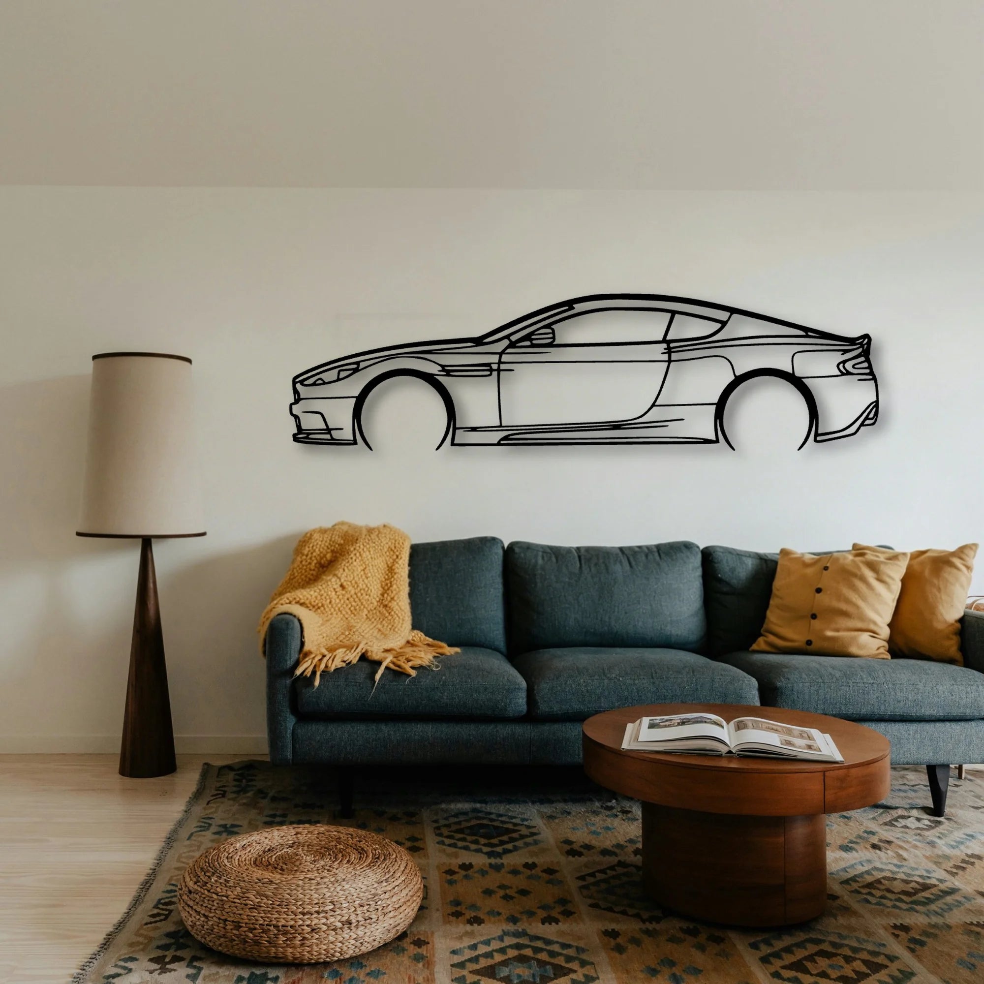 DBS 2012 Classic Silhouette Metal Wall Art - Tinvibe