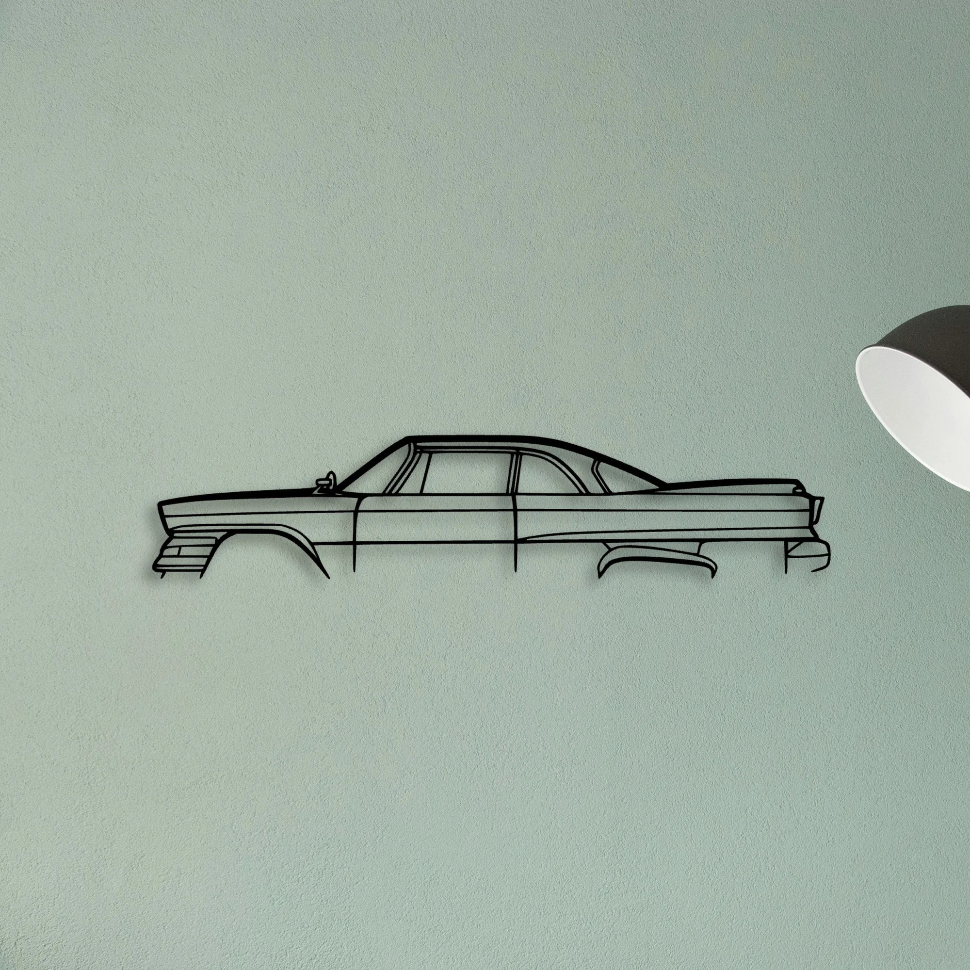 Dart Seneca Classic Silhouette Metal Wall Art - Tinvibe