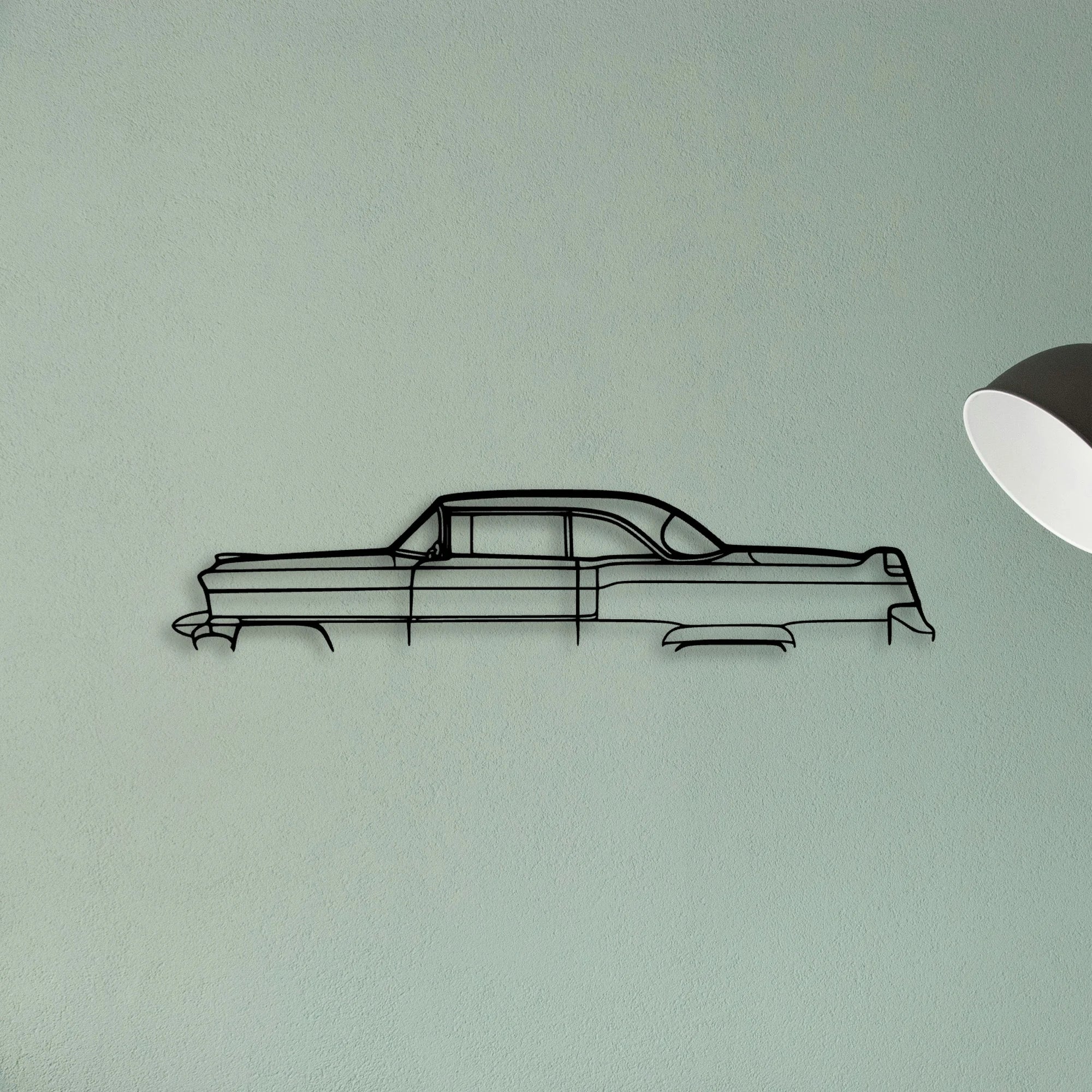 DE1955 Classic Silhouette Metal Wall Art - Tinvibe
