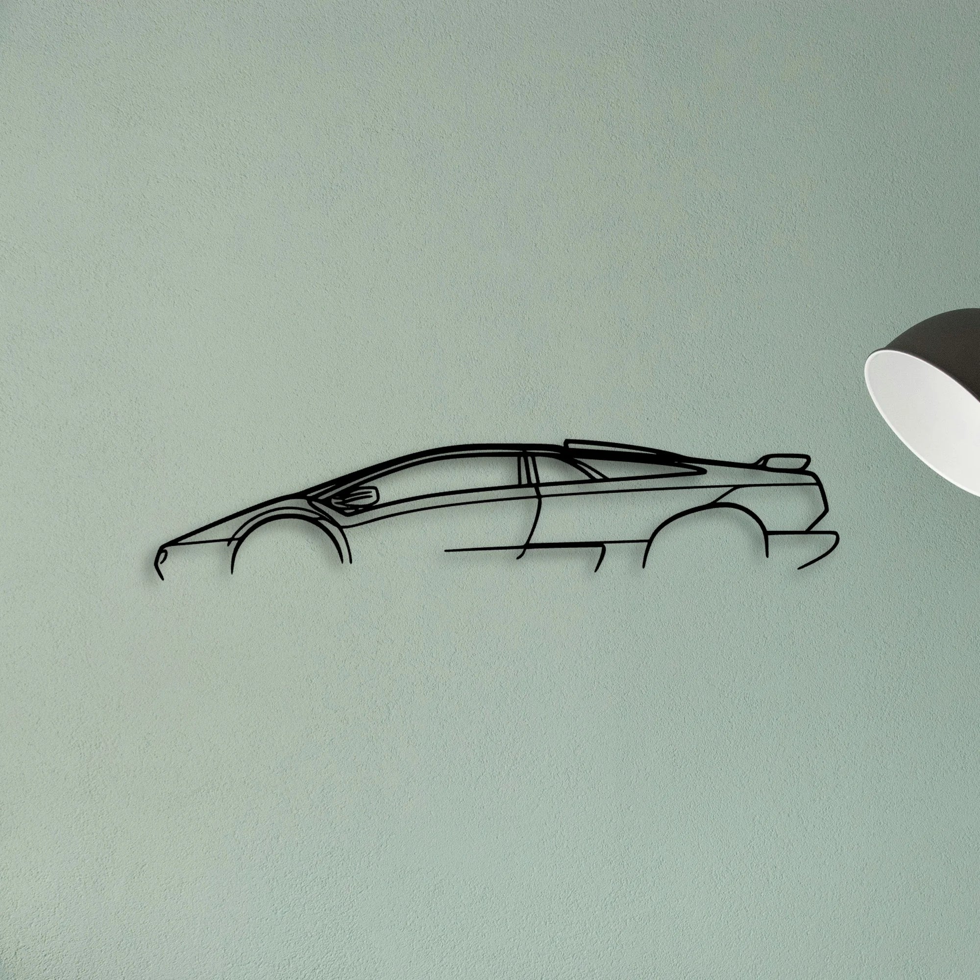 Diablo SV Classic Silhouette Metal Wall Art - Tinvibe