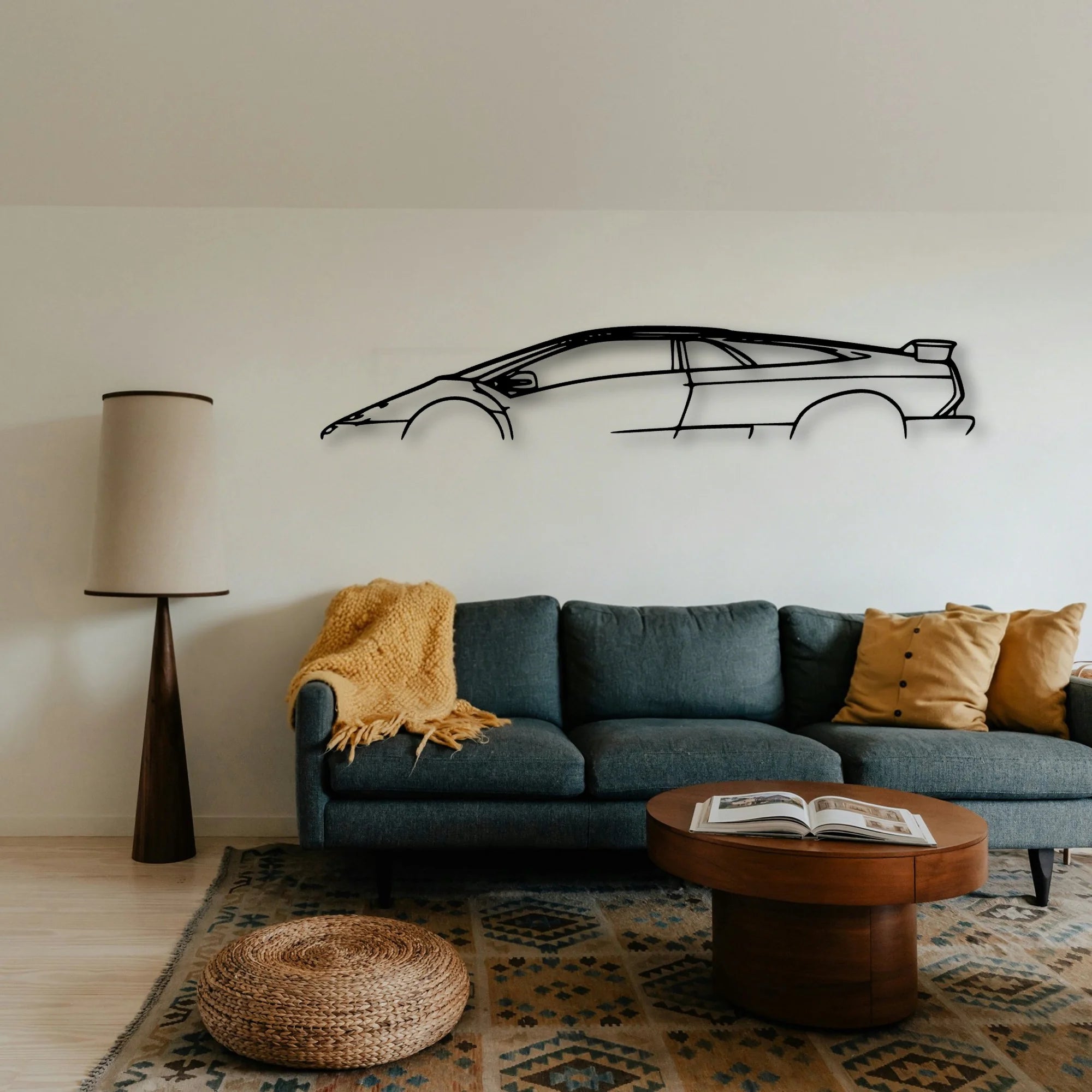 Diablo VT 2001 Classic Silhouette Metal Wall Art - Tinvibe