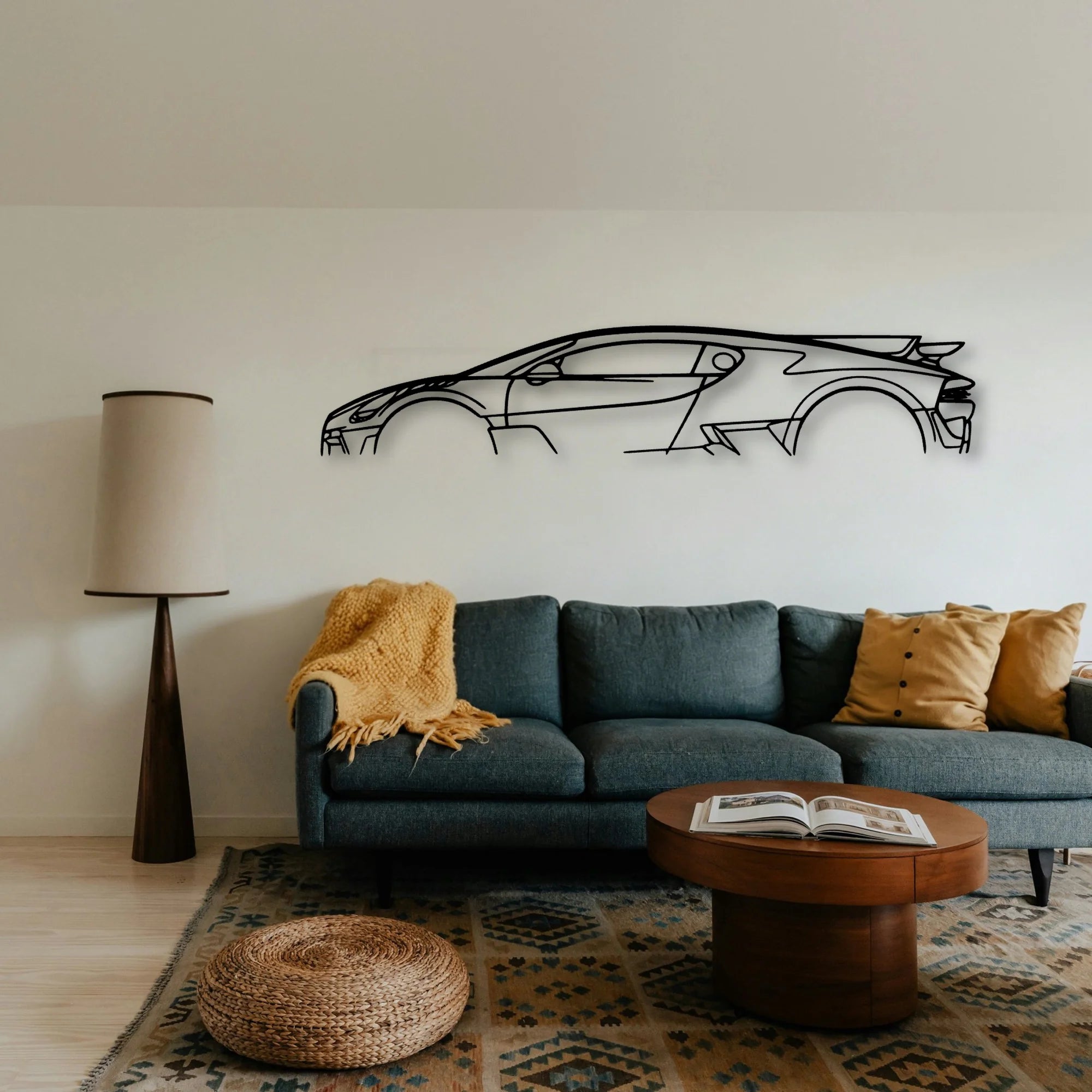 Divo Classic Silhouette Metal Wall Art - Tinvibe