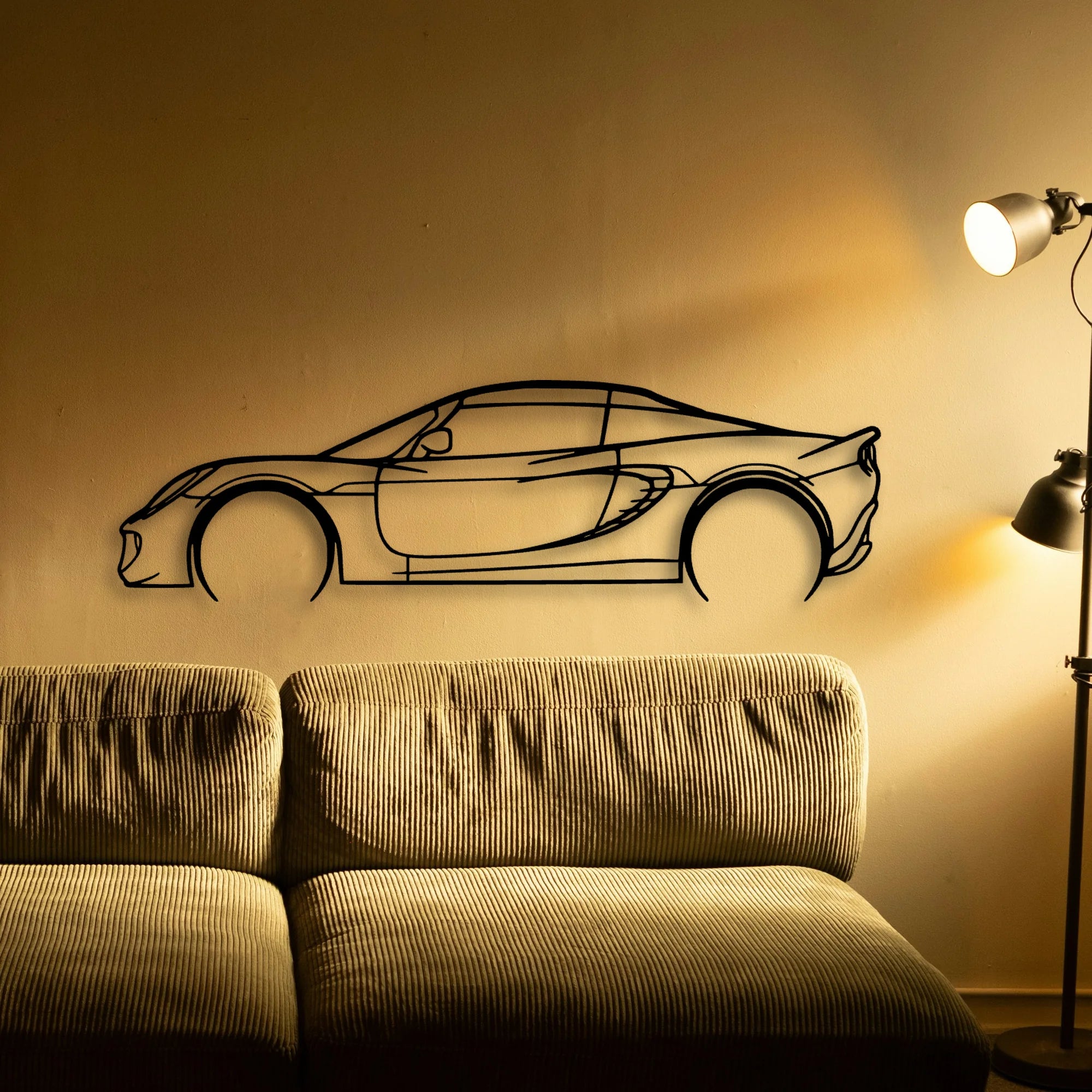 Elise 2006 Classic Silhouette Metal Wall Art - Tinvibe