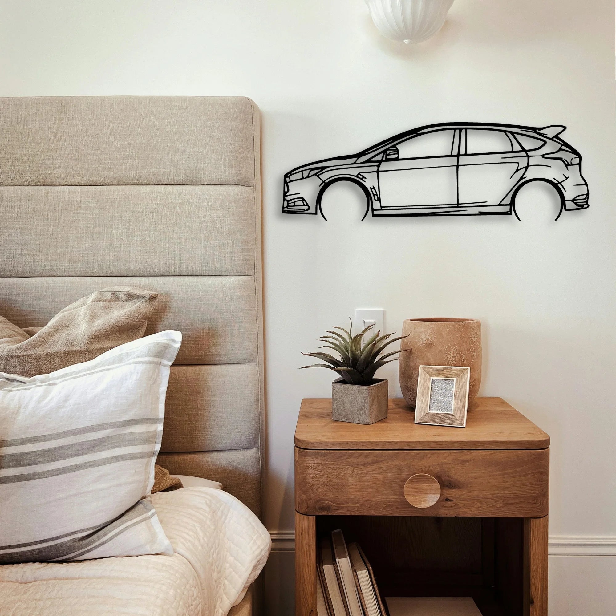 Focus ST 2016 Classic Silhouette Metal Wall Art - Tinvibe