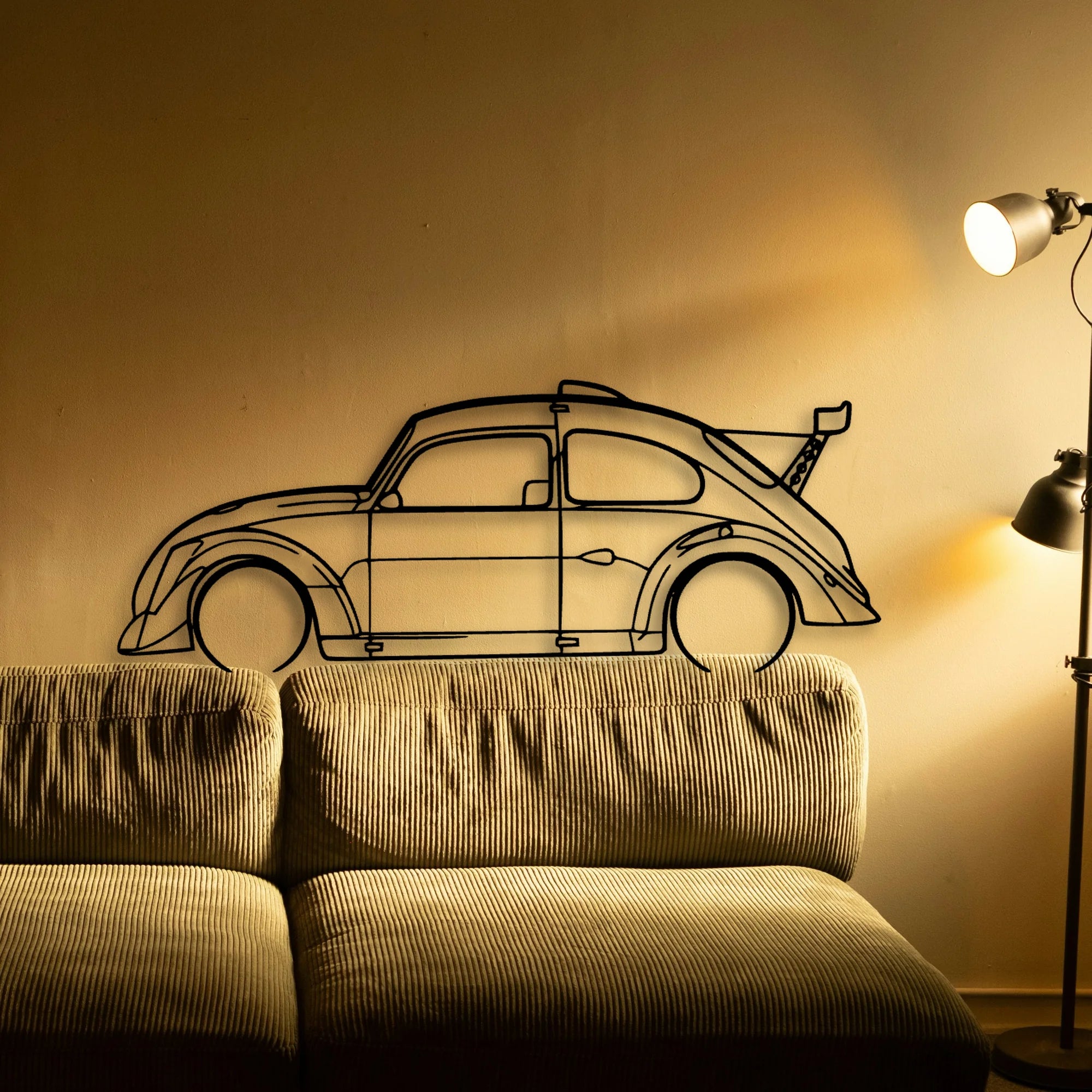 FUN CUP Classic Silhouette Metal Wall Art - Tinvibe