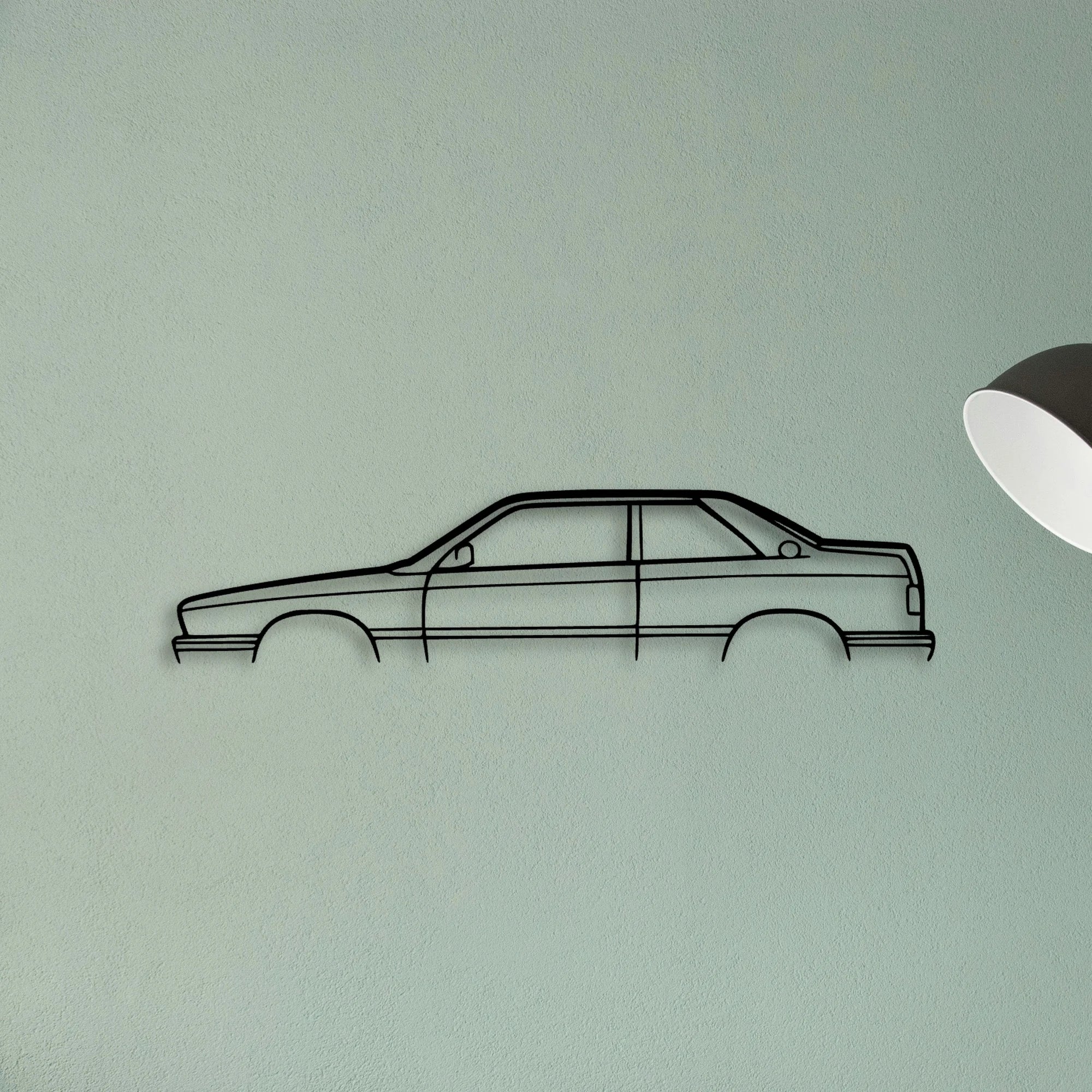 Ghibli 2 1993 Classic Silhouette Metal Wall Art - Tinvibe