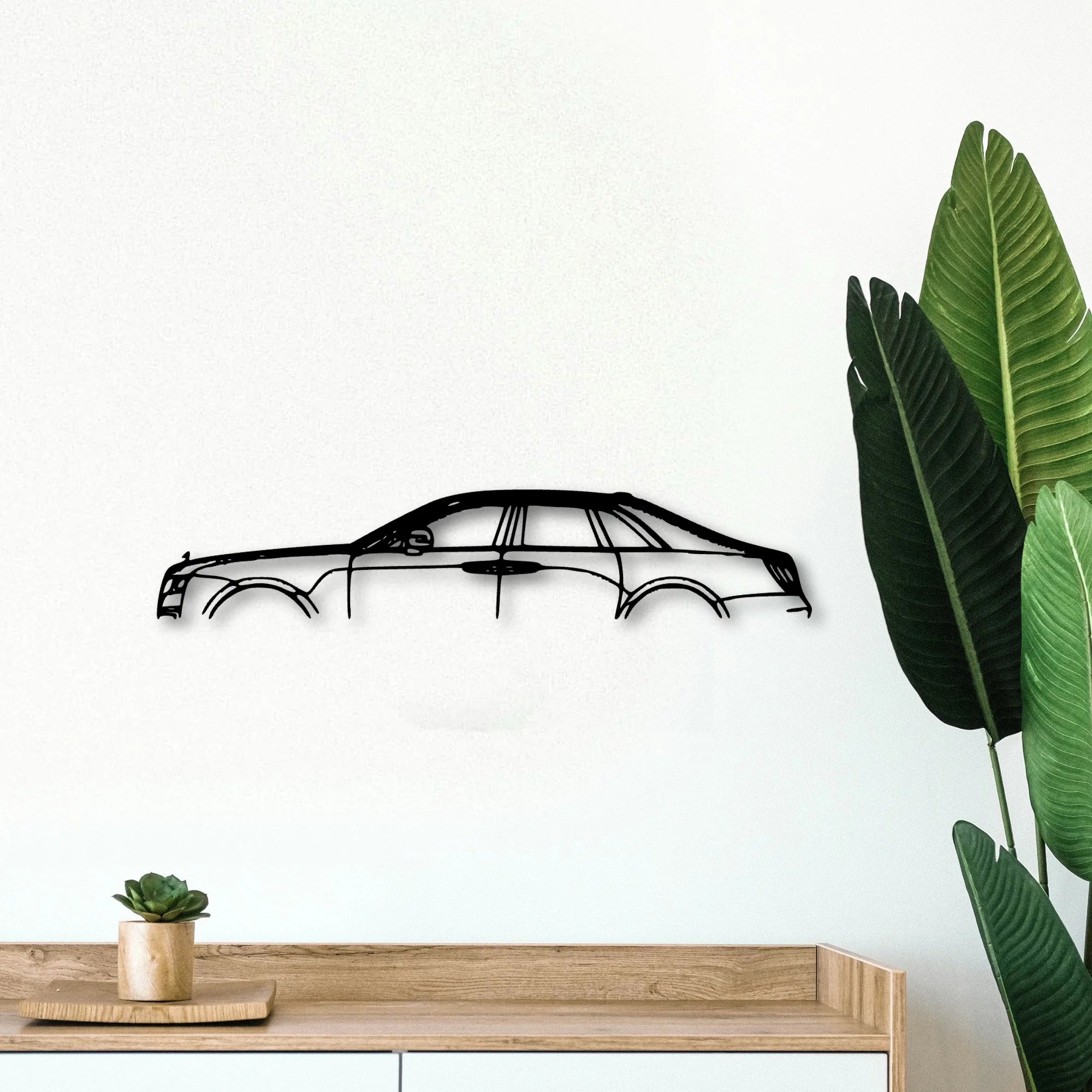 Ghost Black 2022 Classic Silhouette Metal Wall Art - Tinvibe