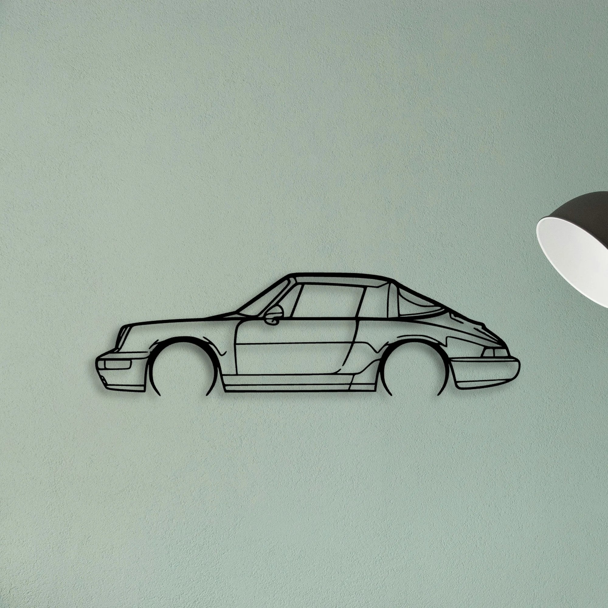 P Generation 3 Classic Silhouette Metal Wall Art - Tinvibe