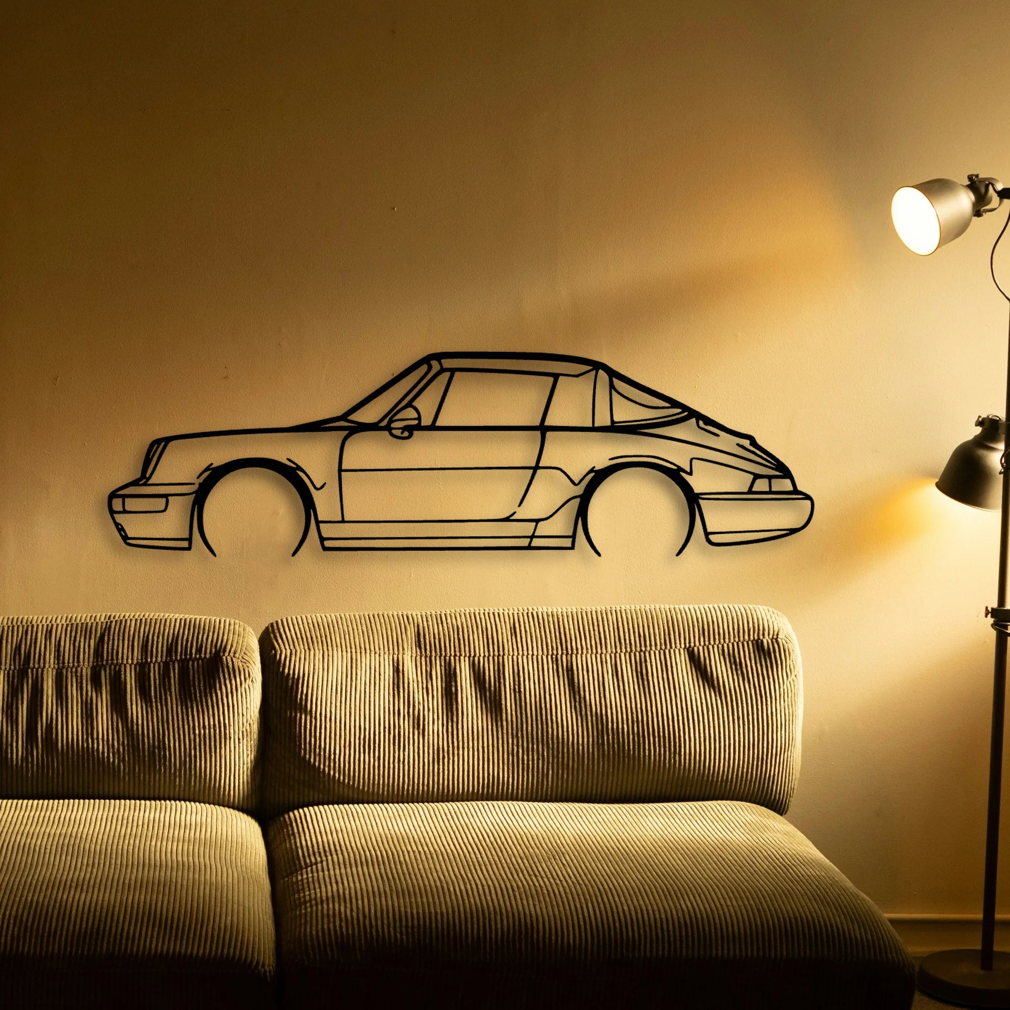 P Generation 3 Classic Silhouette Metal Wall Art - Tinvibe