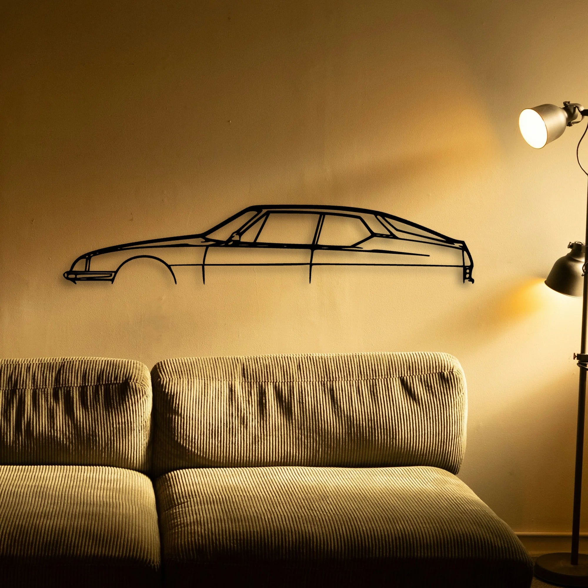 SM 1973 Classic Silhouette Metal Wall Art - Tinvibe