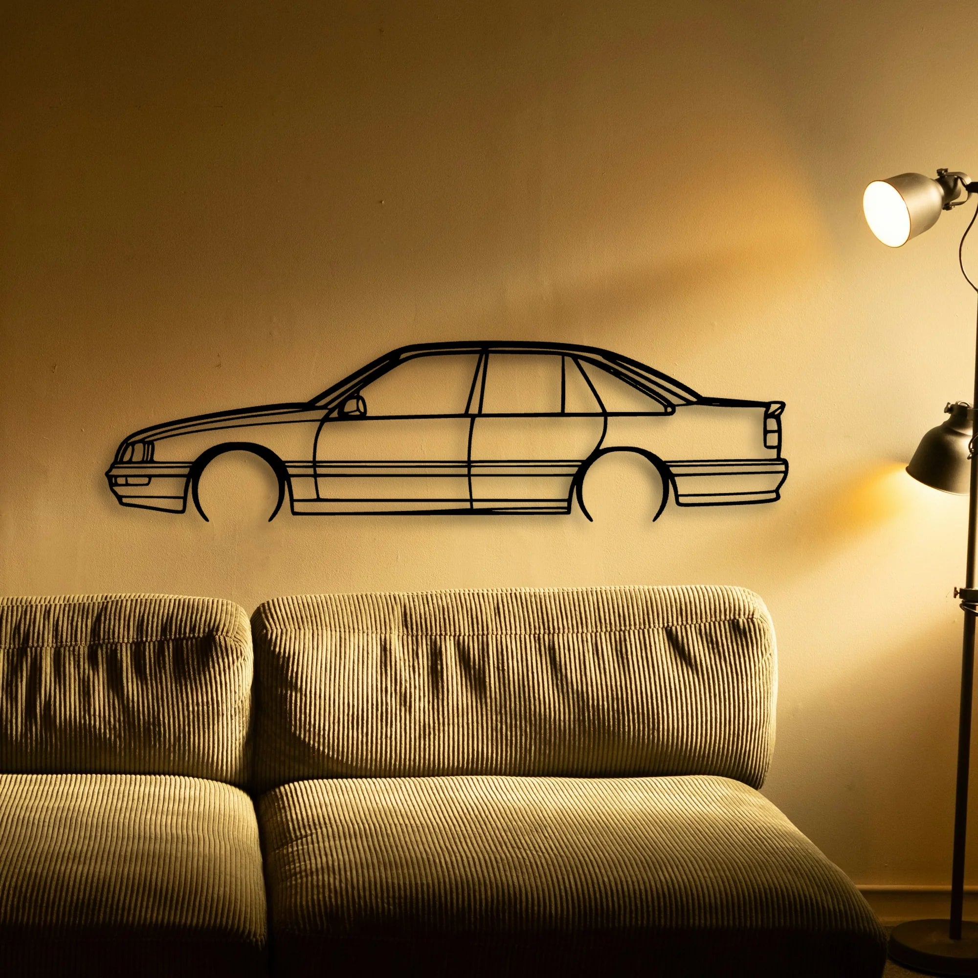 Senator 1989 Classic Silhouette Metal Wall Art - Tinvibe