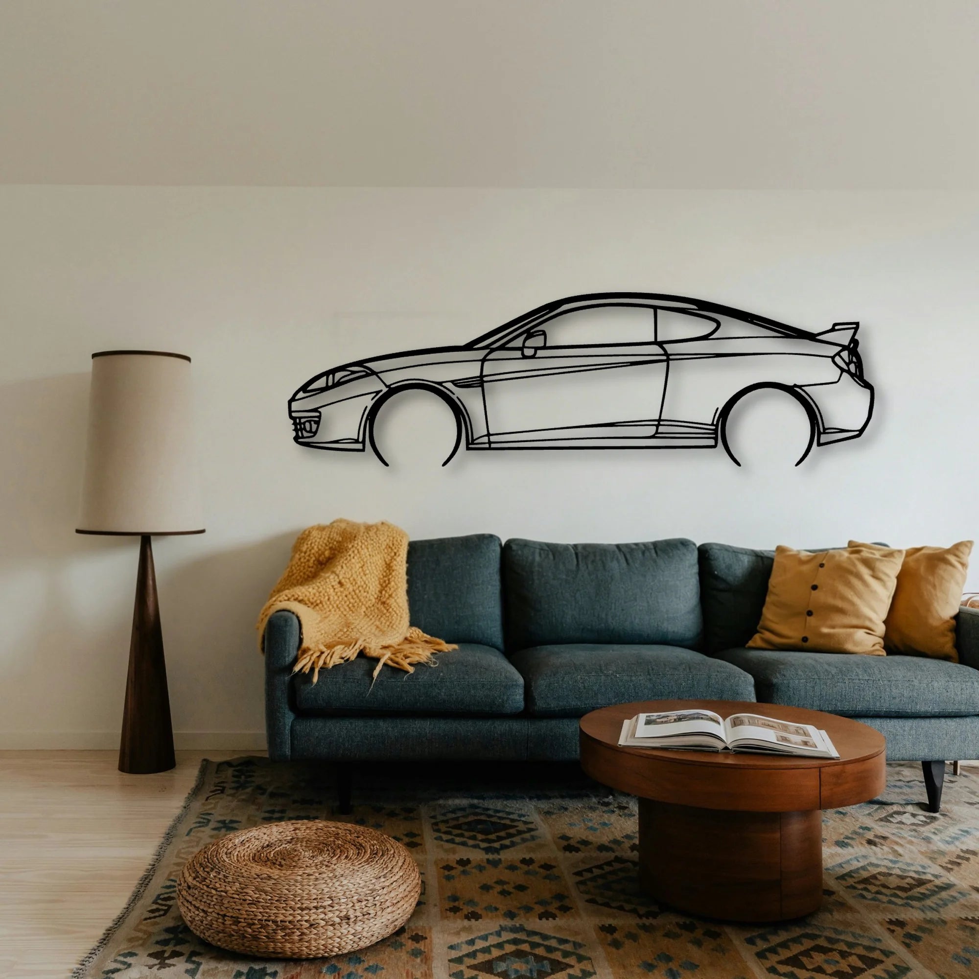 Tuscani 2009 Classic Silhouette Metal Wall Art - Tinvibe