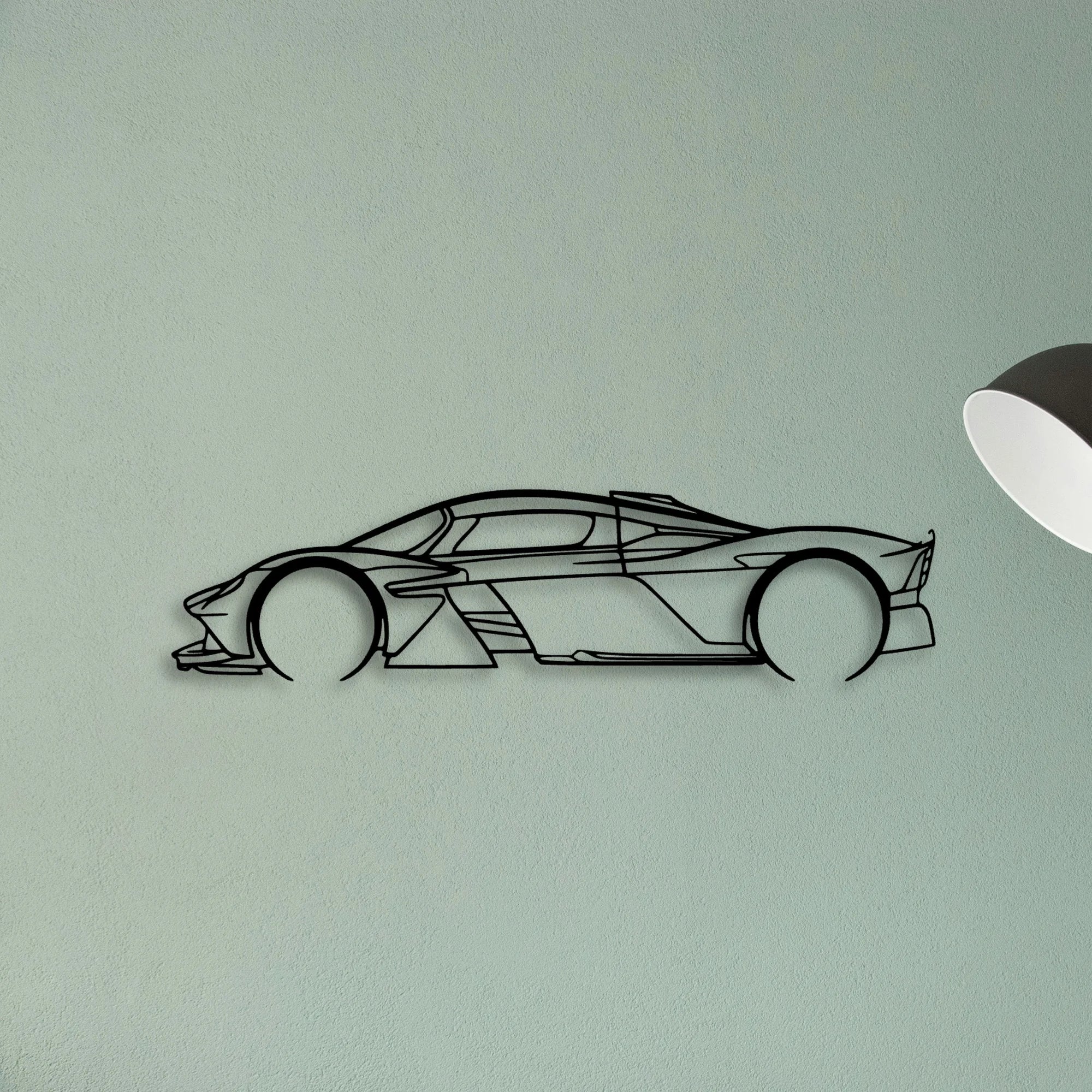 Valkyrie 2022 Classic Silhouette Metal Wall Art - Tinvibe