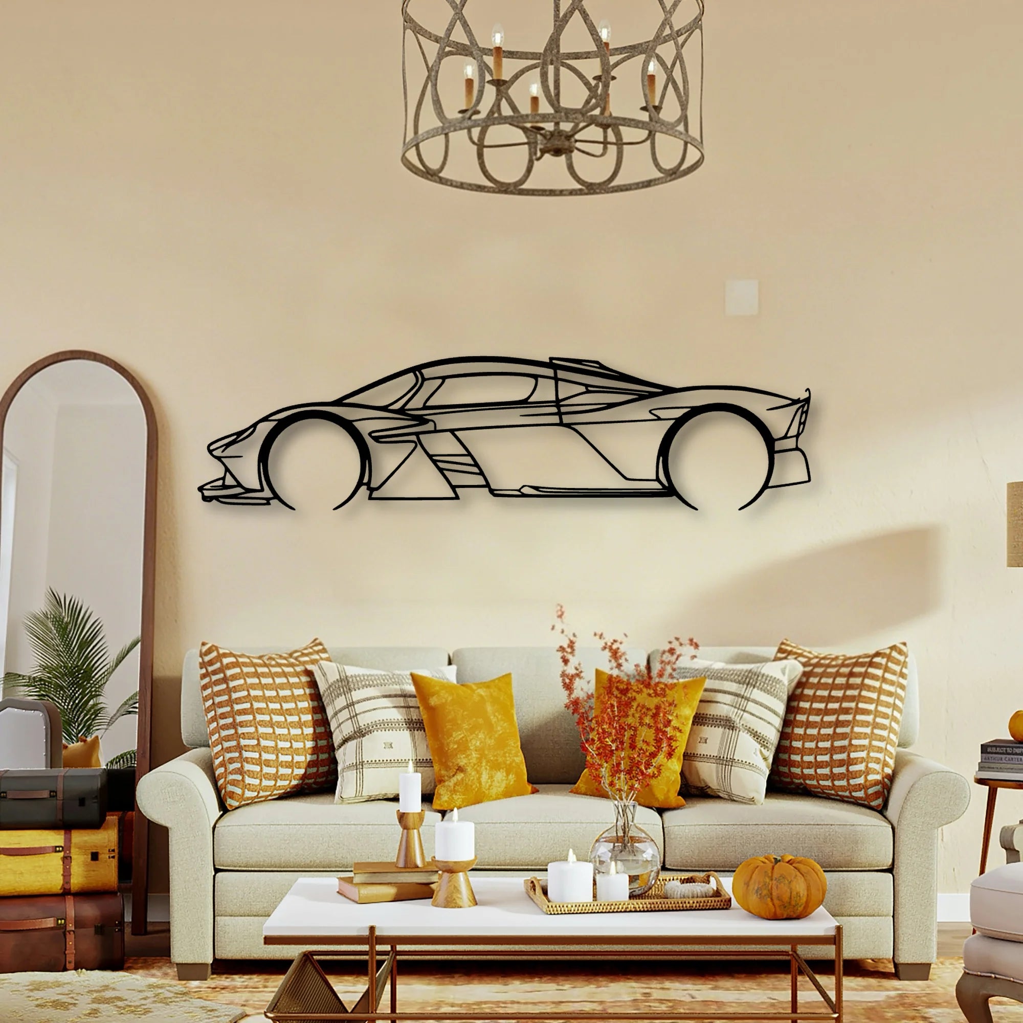 Valkyrie 2022 Classic Silhouette Metal Wall Art - Tinvibe