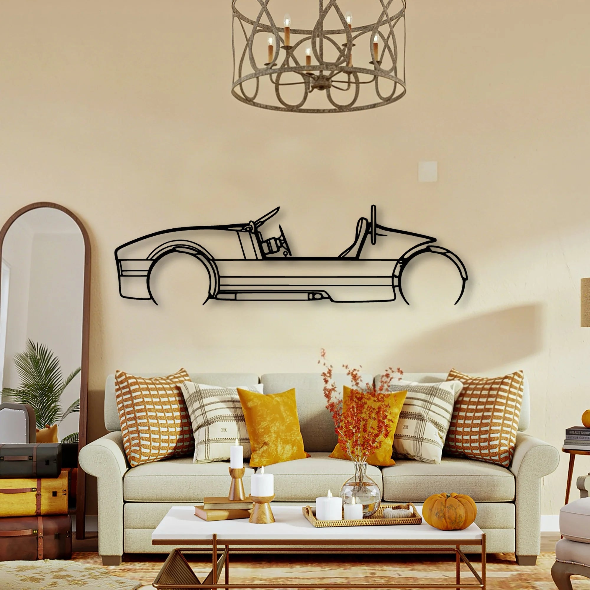 Venice 2022 Classic Silhouette Metal Wall Art - Tinvibe