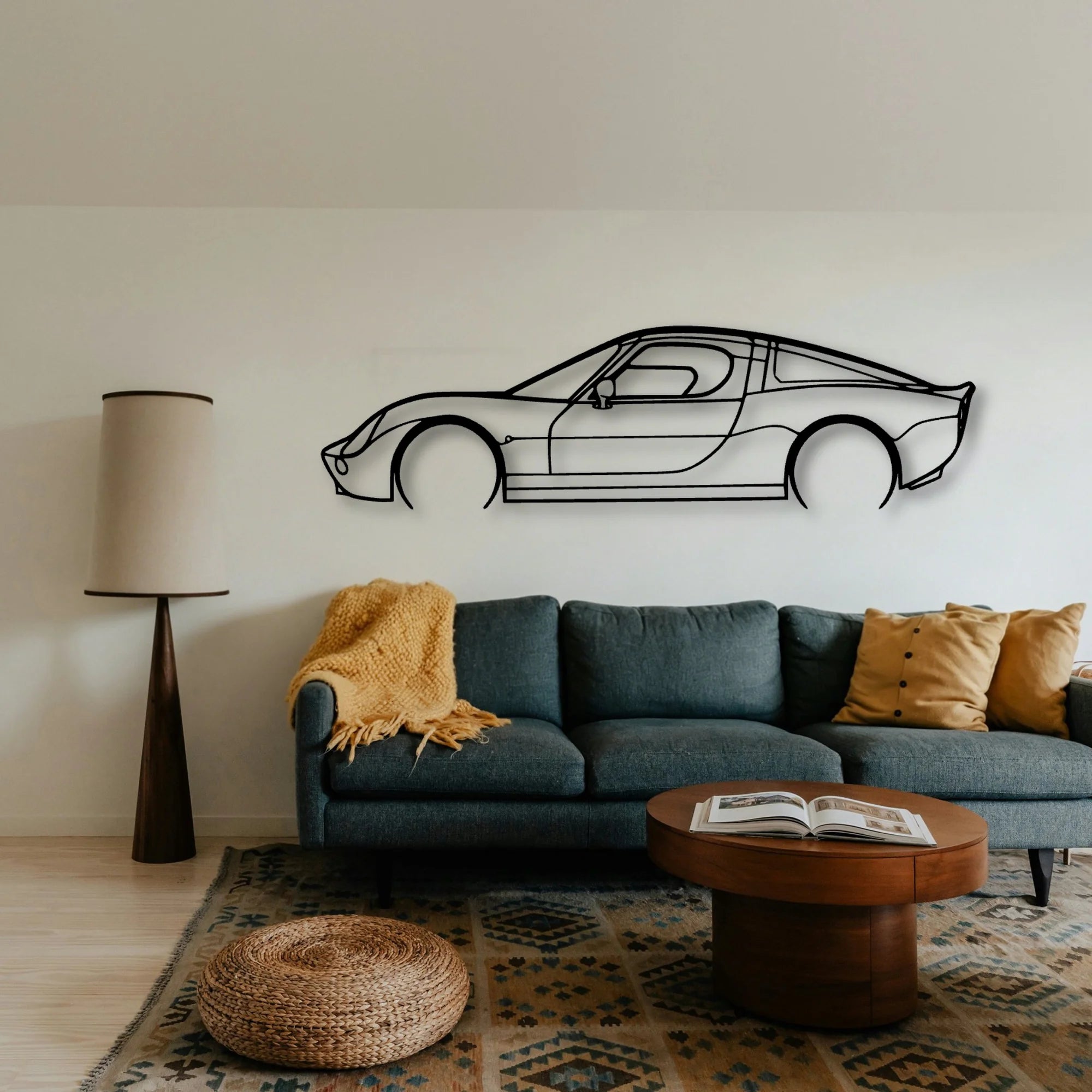 Vertige Classic Silhouette Metal Wall Art - Tinvibe