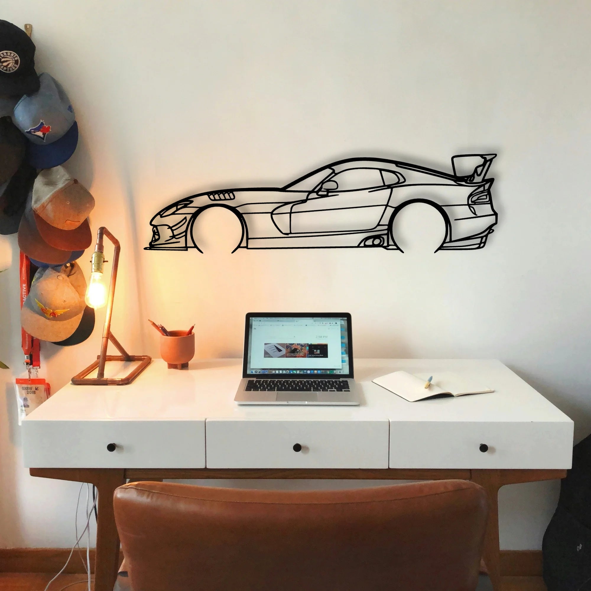 Viper ACR GEN 5 2 Classic Silhouette Metal Wall Art - Tinvibe