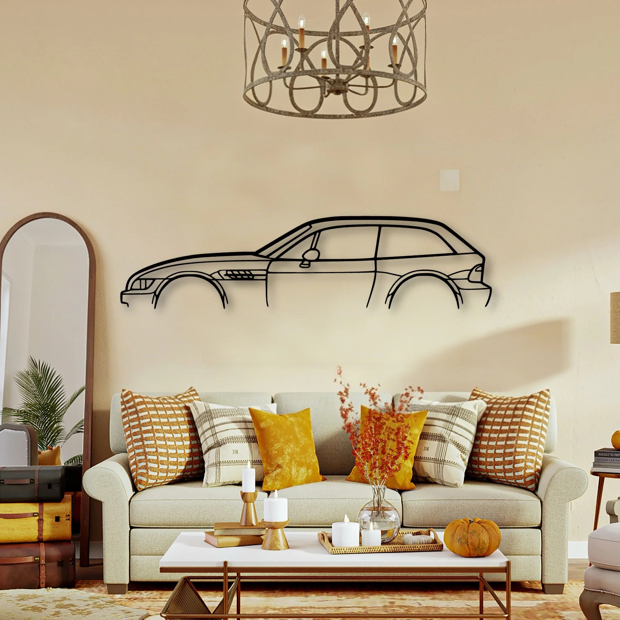 Z3 M Coupe Classic Silhouette Metal Wall Art - Tinvibe