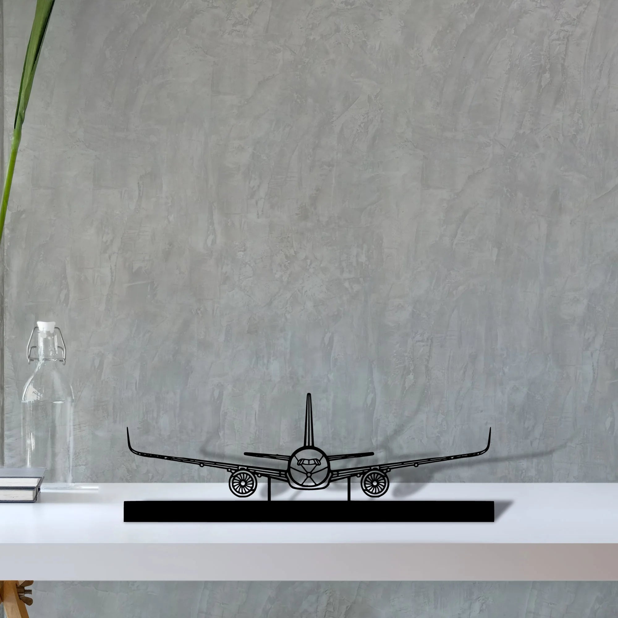 a350 Silhouette Metal Art Stand - Tinvibe