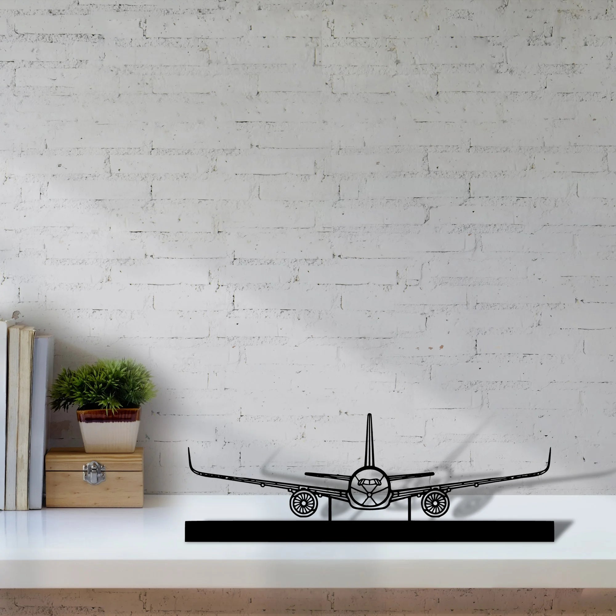 a350 Silhouette Metal Art Stand - Tinvibe