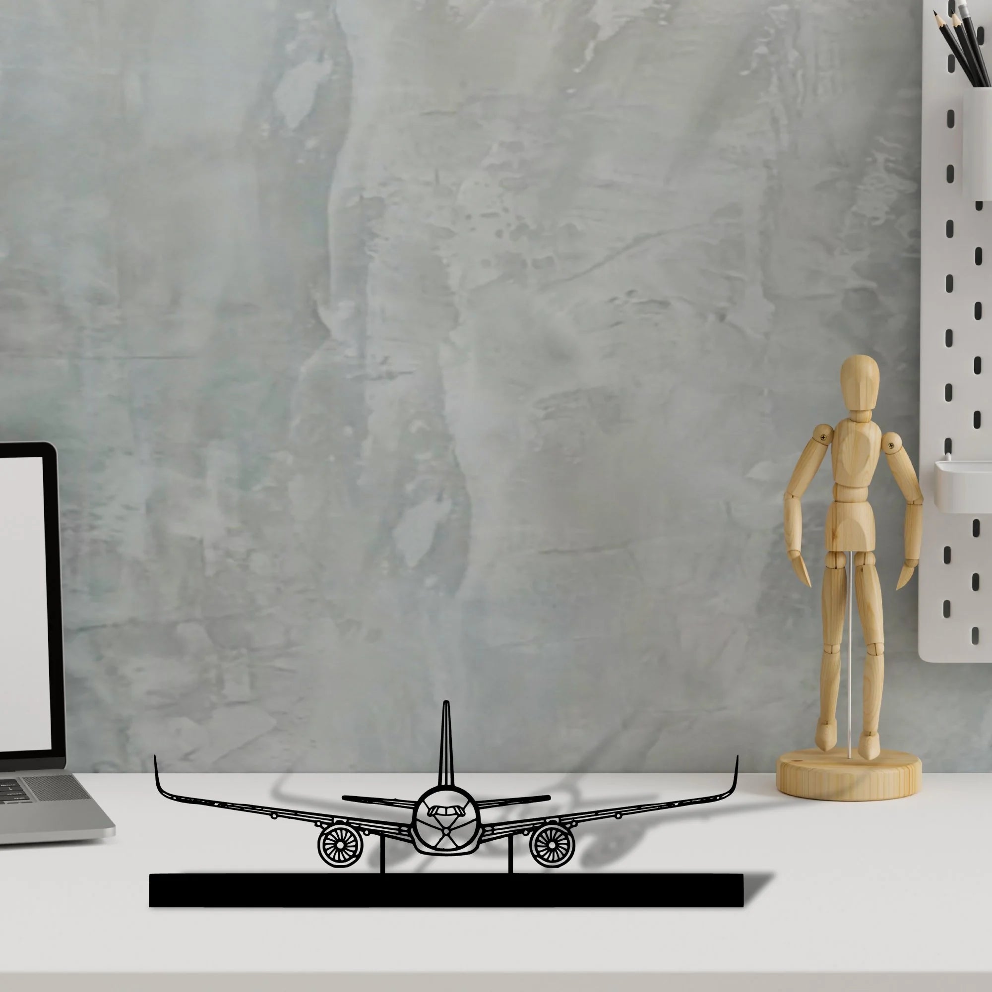 a350 Silhouette Metal Art Stand - Tinvibe