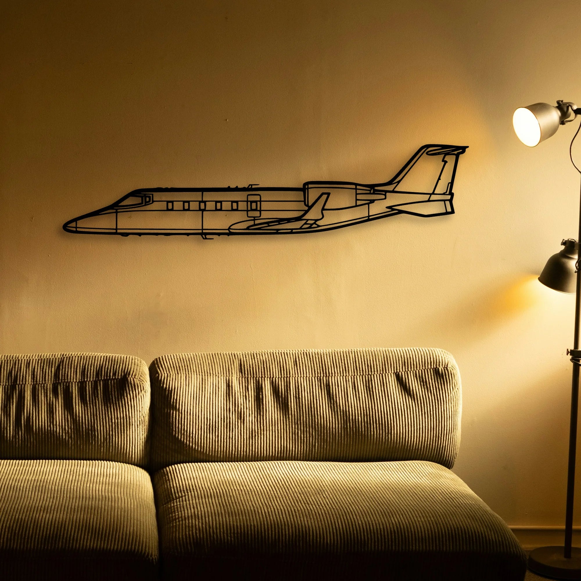 AC 130U 2 Classic Aircraft Silhouette Metal Wall Art - Tinvibe