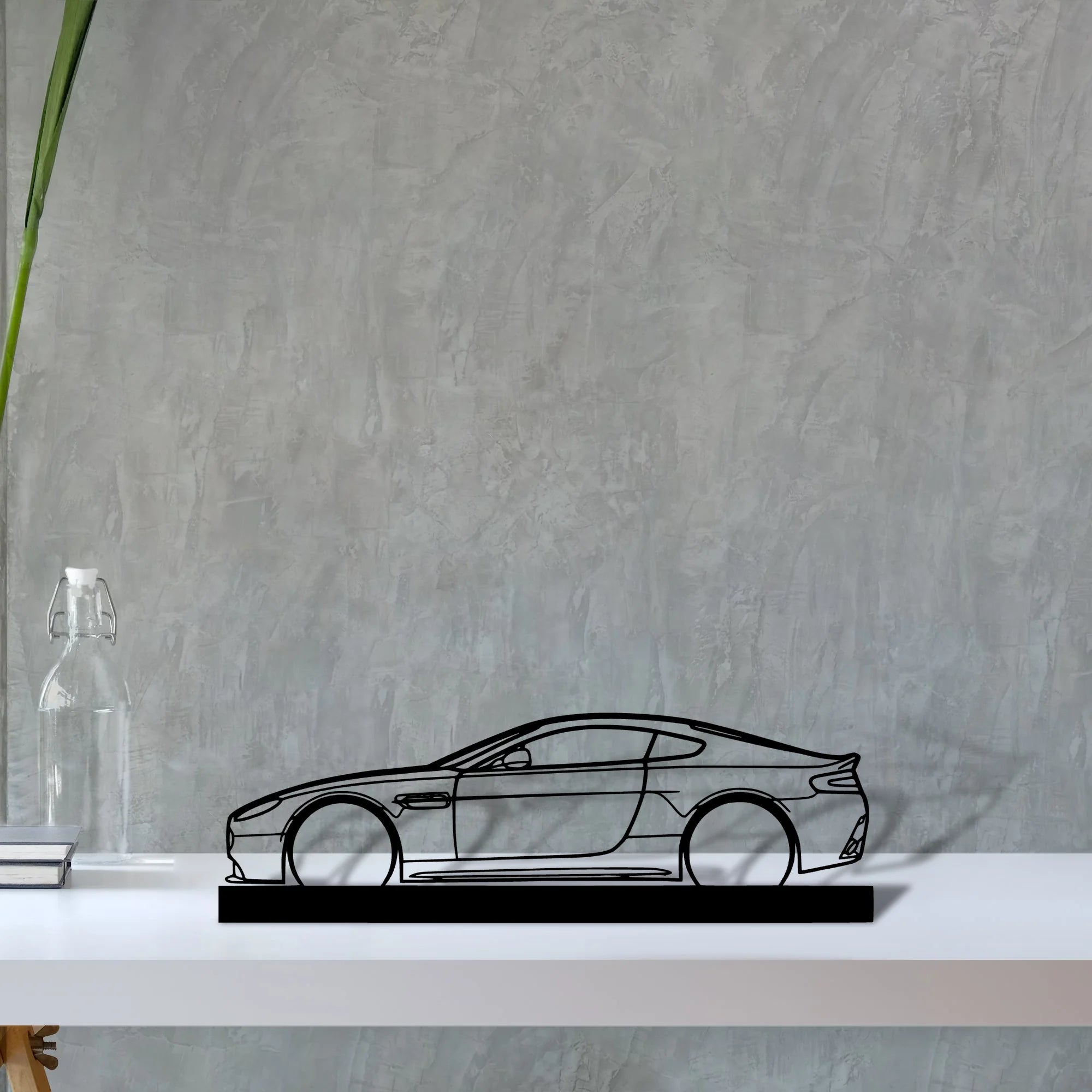 aston-vantage-2 Silhouette Metal Art Stand - Tinvibe