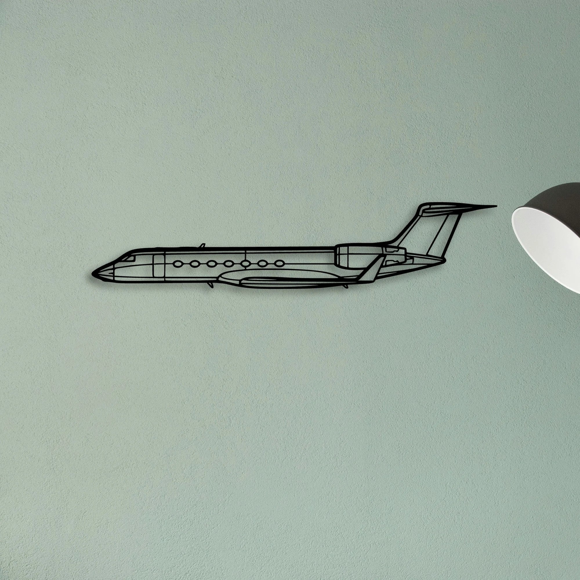 B25J 3 Classic Aircraft Silhouette Metal Wall Art - Tinvibe