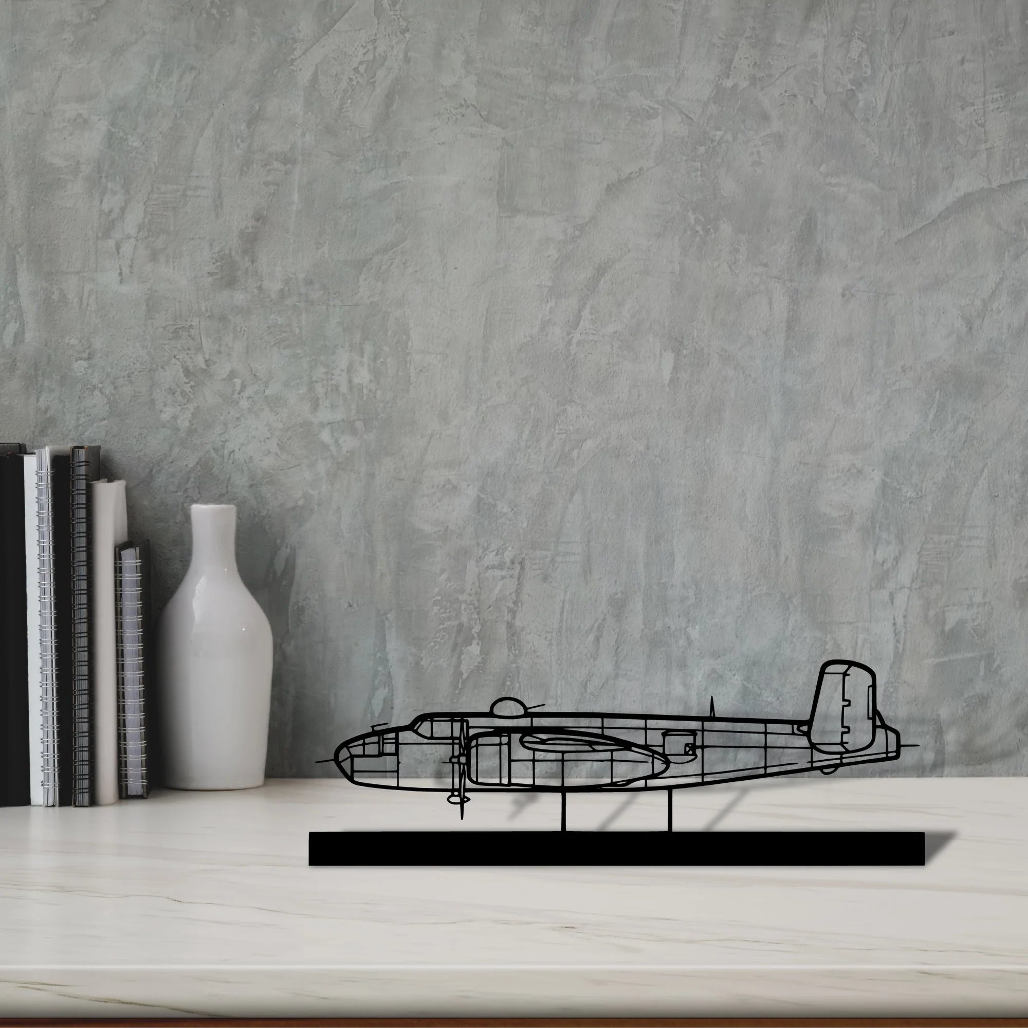 b25j Silhouette Metal Art Stand - Tinvibe
