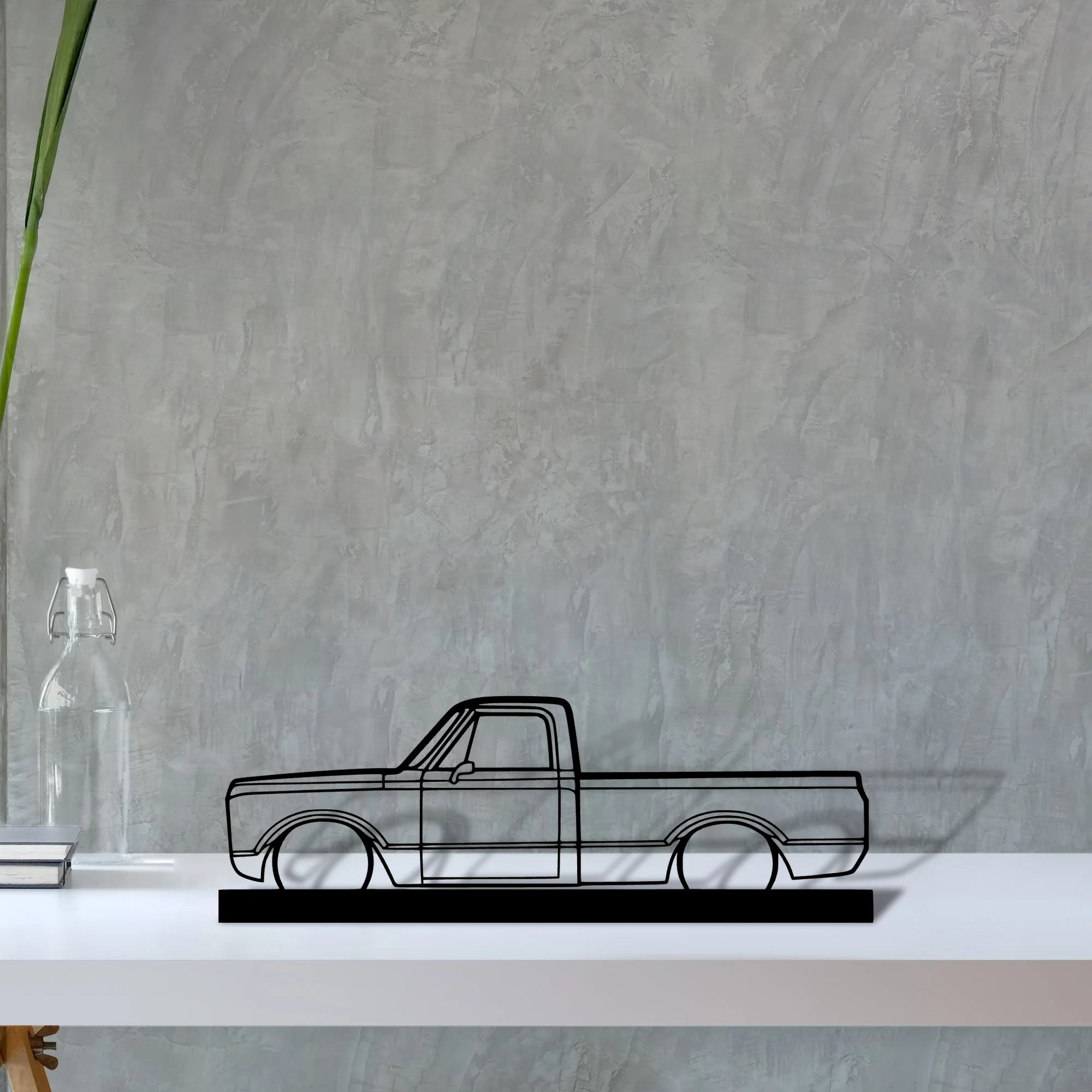 c-10-1971 Silhouette Metal Art Stand - Tinvibe