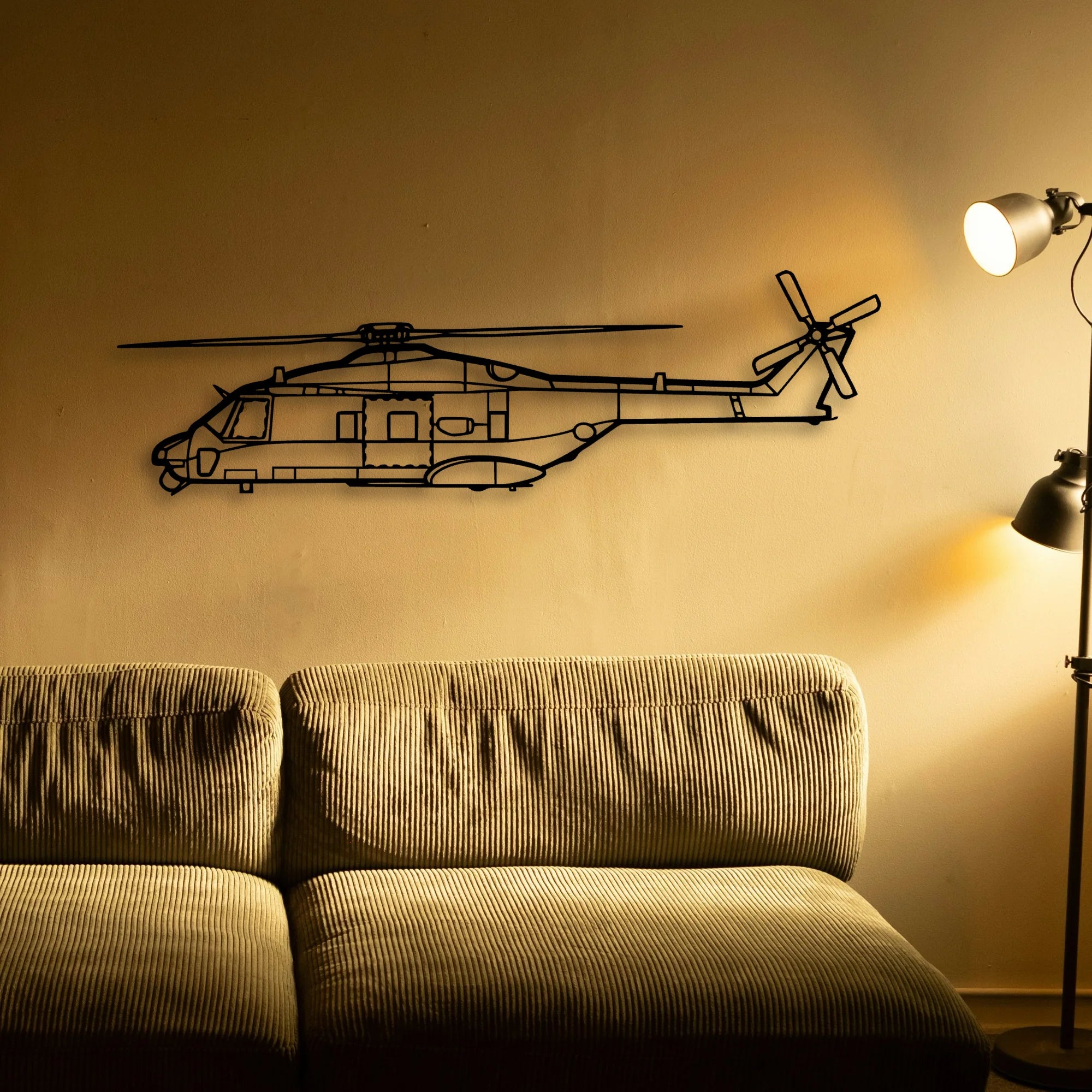 C 130H Hercules 2 Classic Aircraft Silhouette Metal Wall Art - Tinvibe