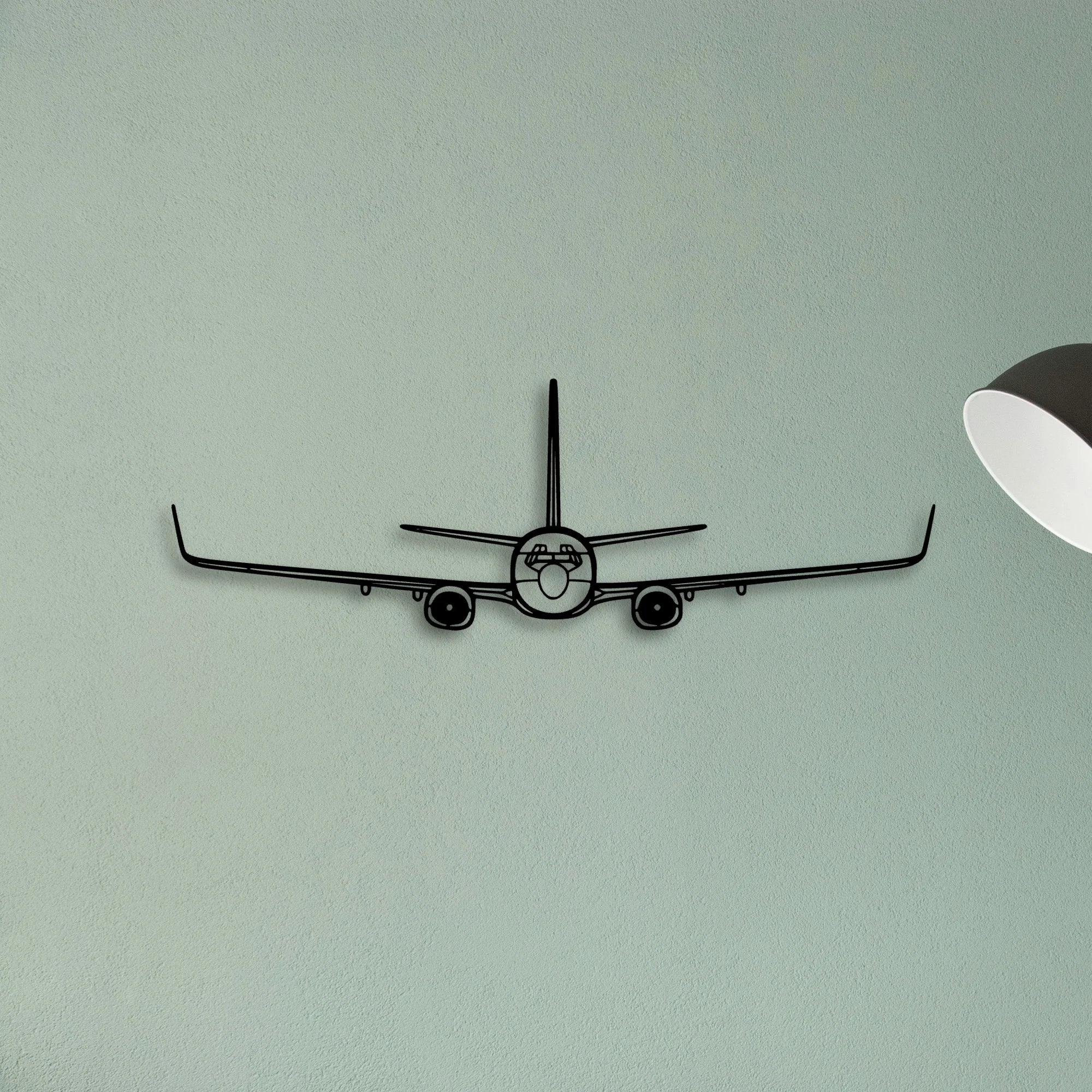 C 40A Clipper Classic Aircraft Silhouette Metal Wall Art - Tinvibe