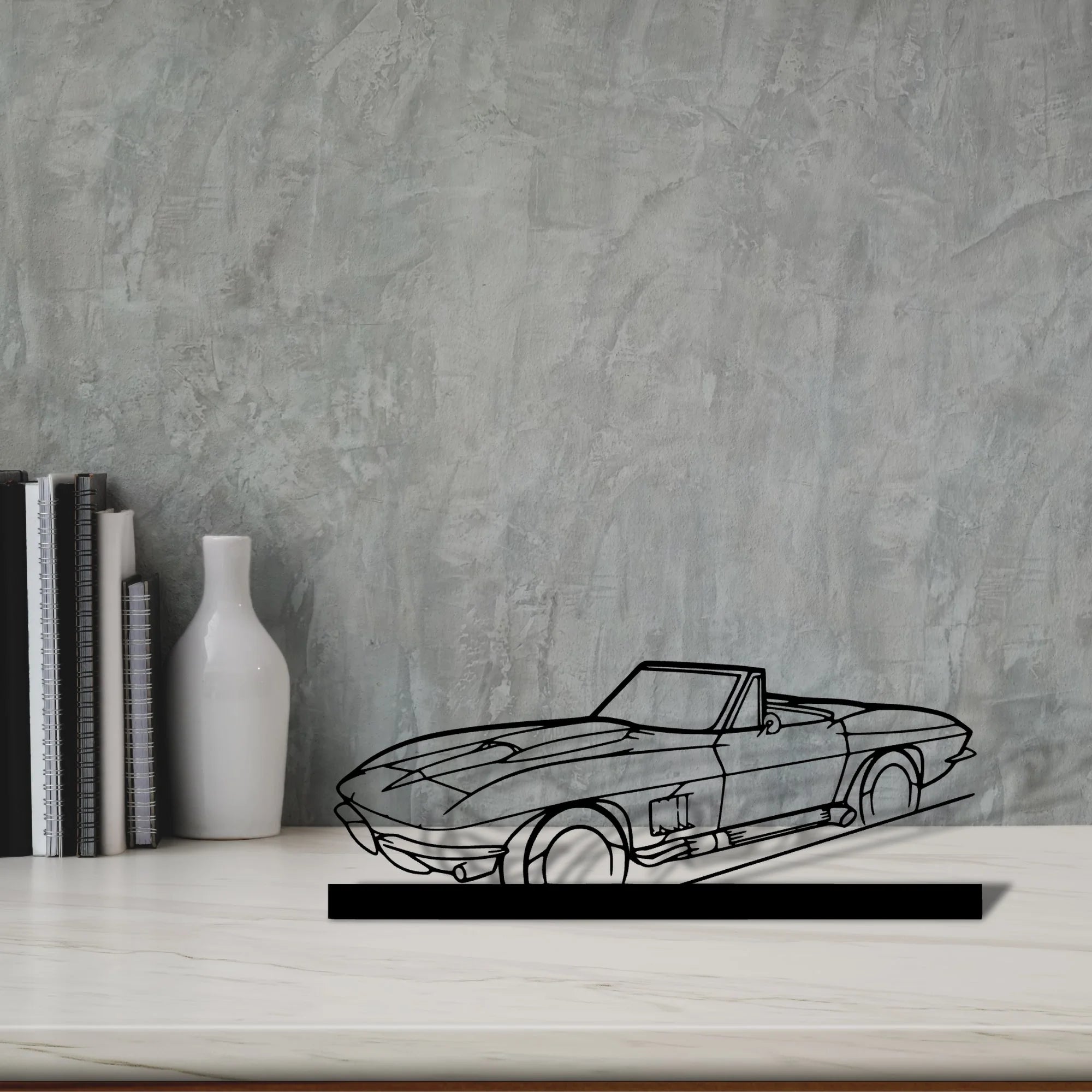 c2 Silhouette Metal Art Stand - Tinvibe